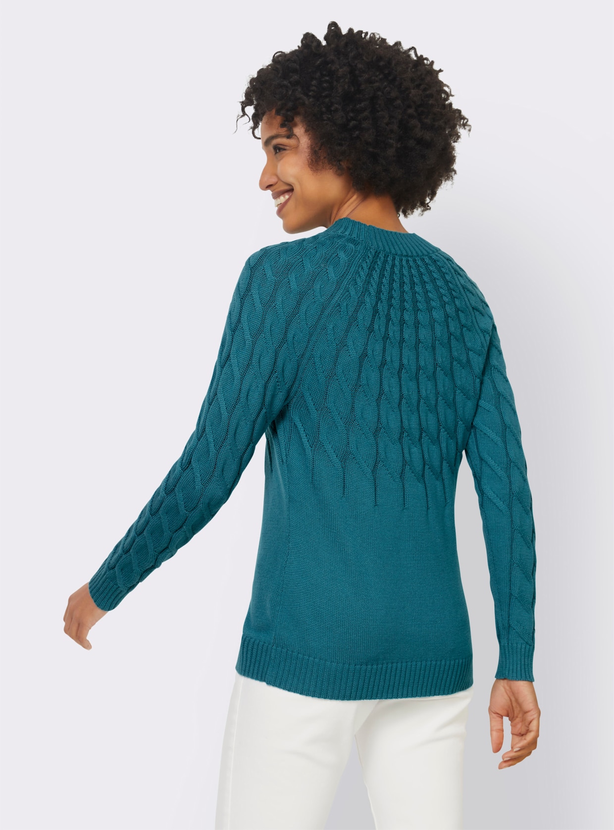 heine Pullover - aquapetrol