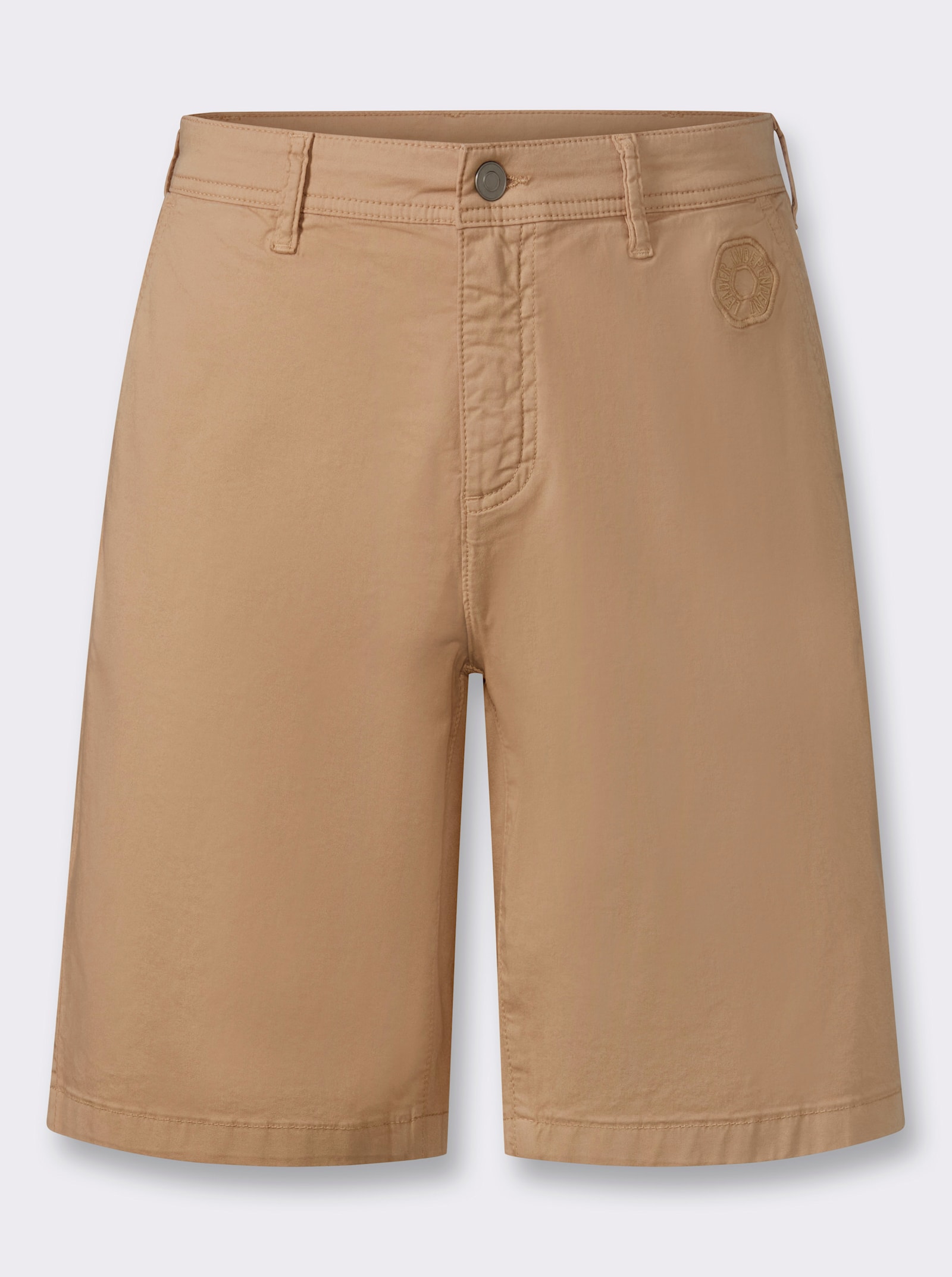 Marco Donati Bermudas aus Twill-Qualität - camel