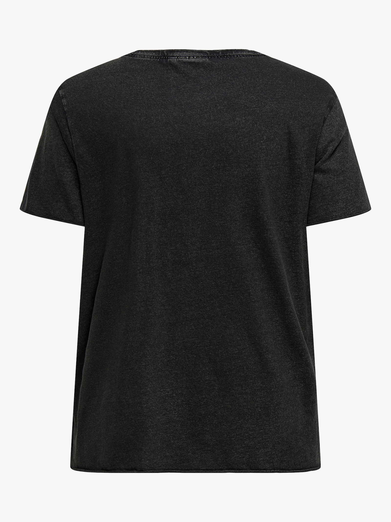 ONLY CARMAKOMA T-Shirt - black print:fruity lemon