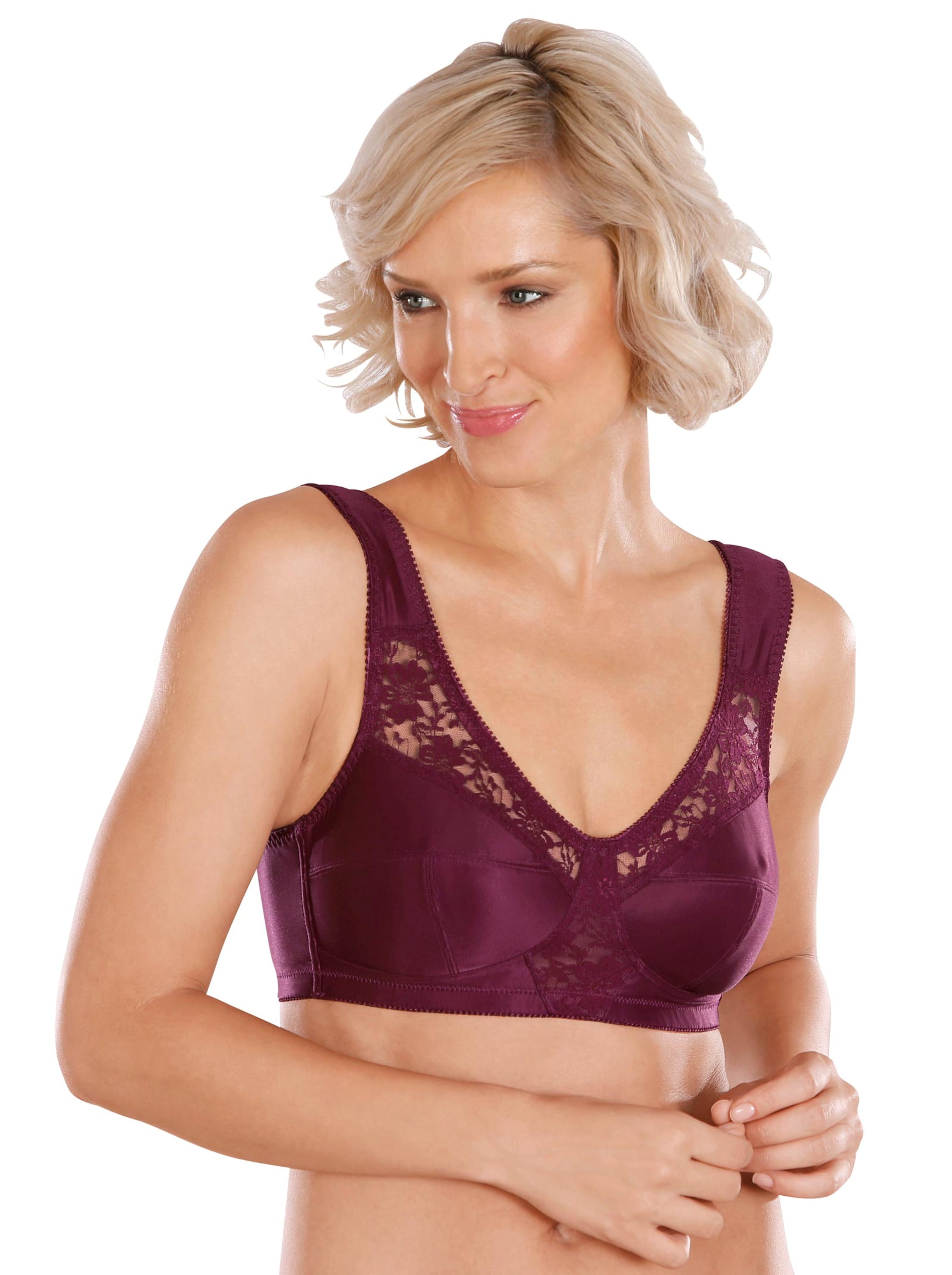 BH ohne Bügel - bordeaux