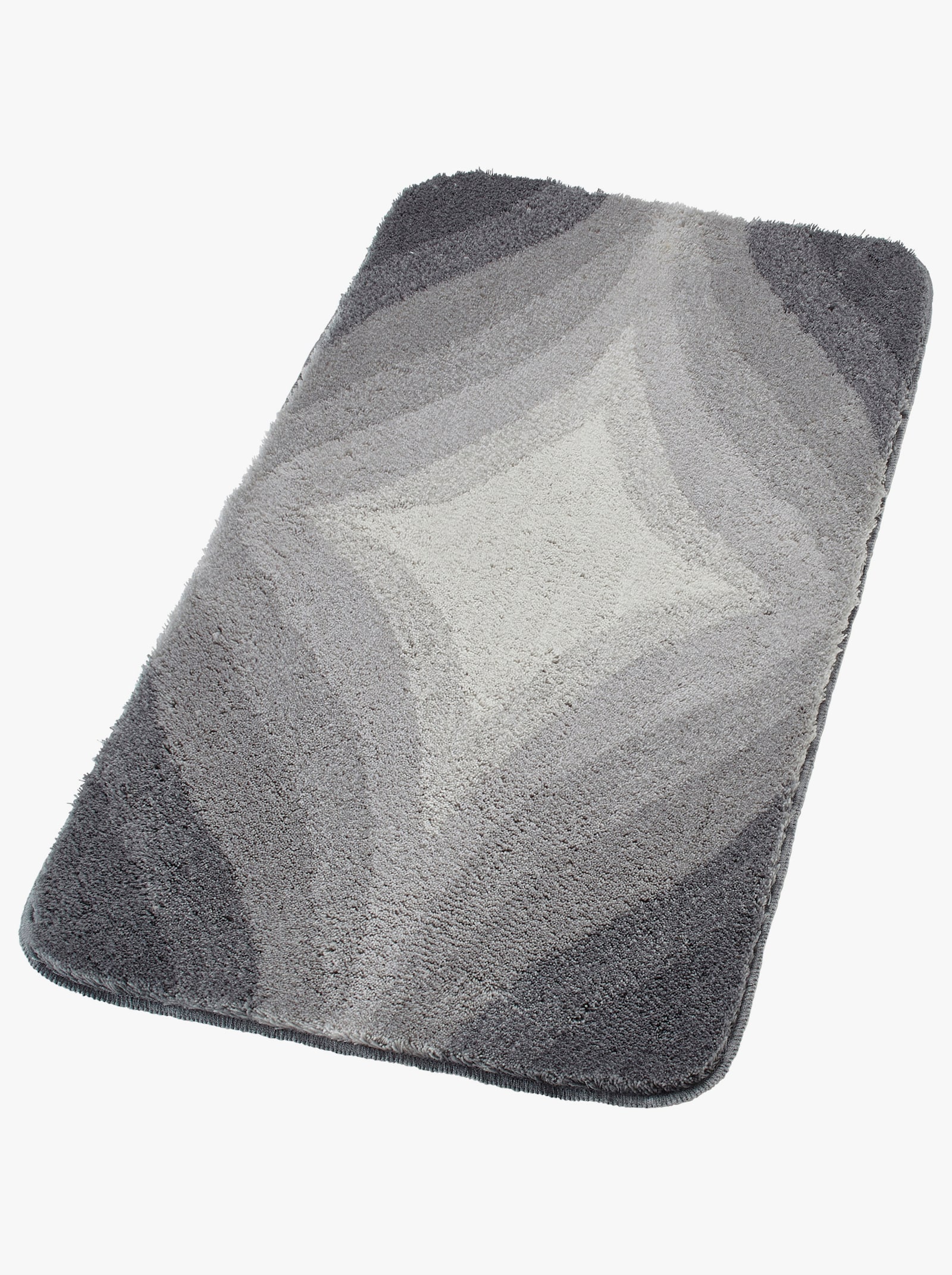 Kleine Wolke Badematte - silbergrau