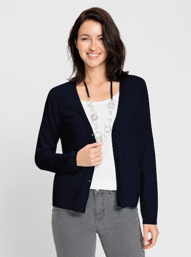 Strickjacke - marine