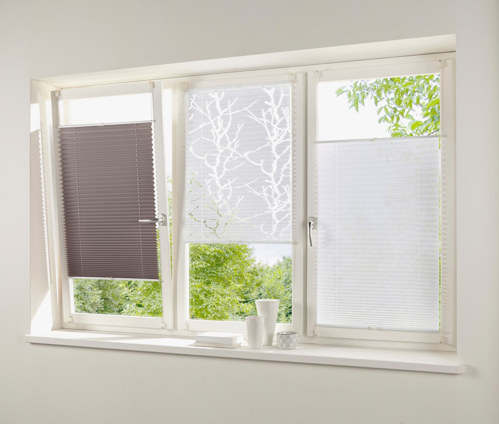 heine home Plissee-Jalousie - weiß