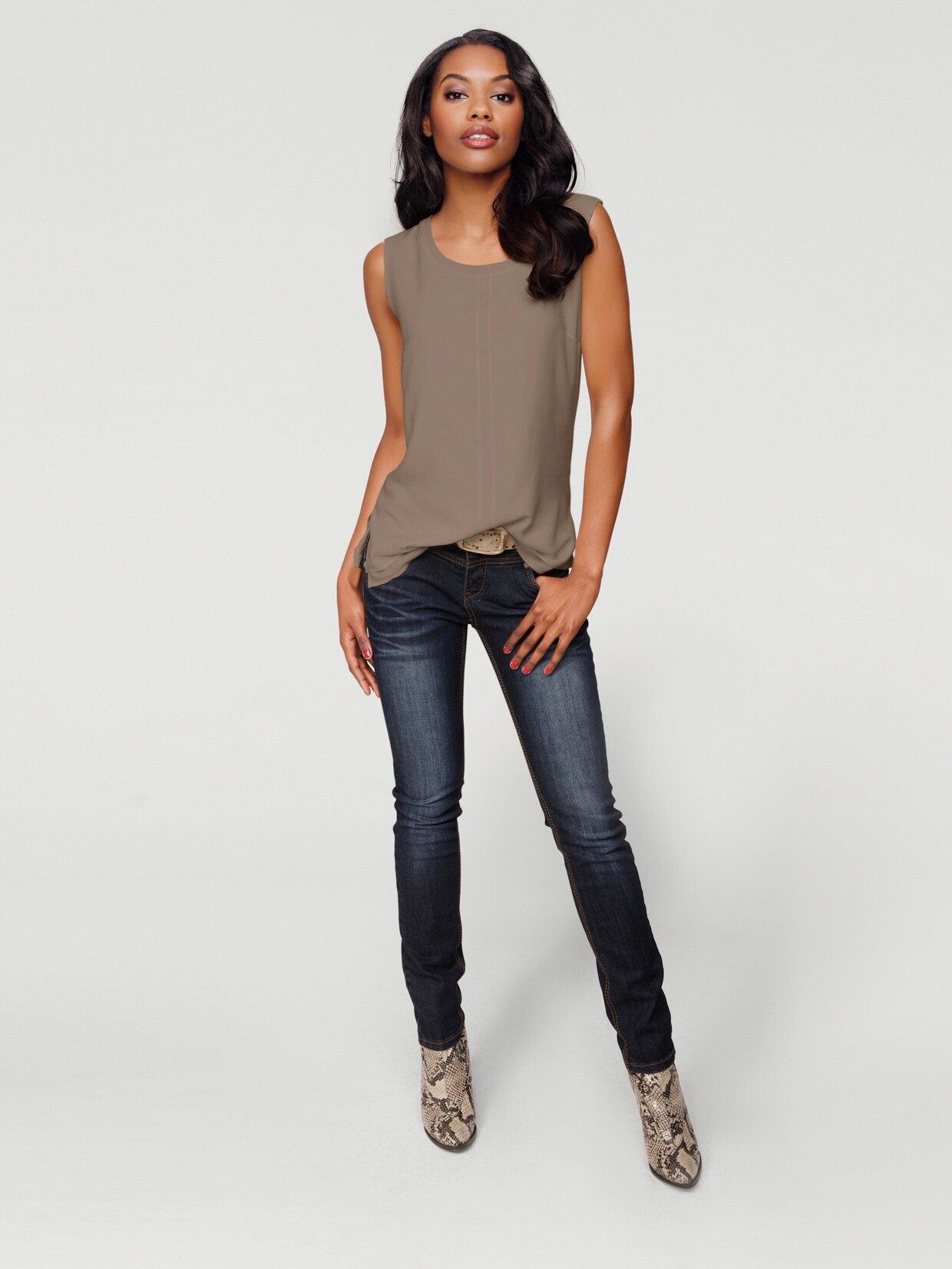 heine Shirttop - taupe