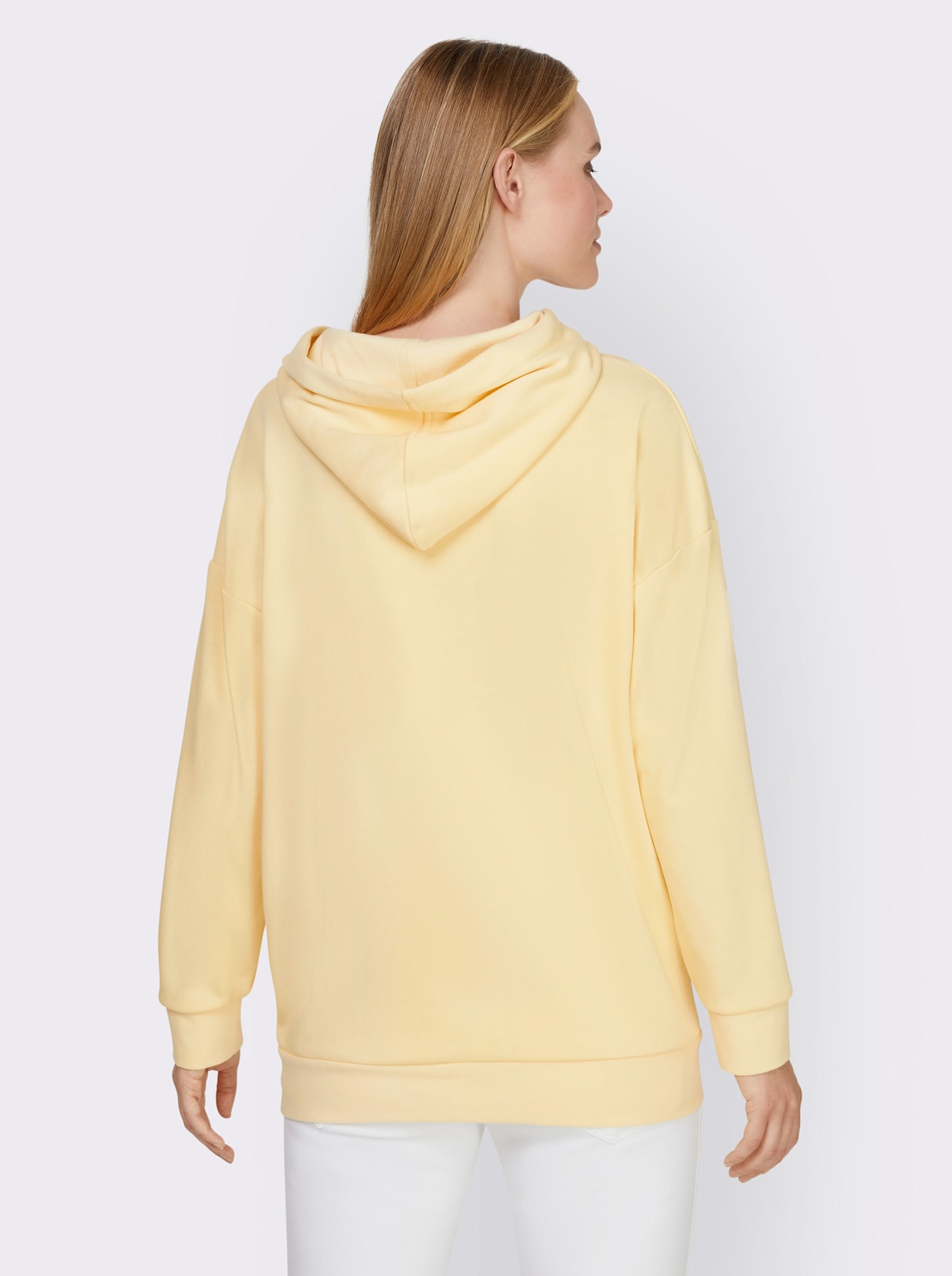 heine Sweatshirt à capuche - citron