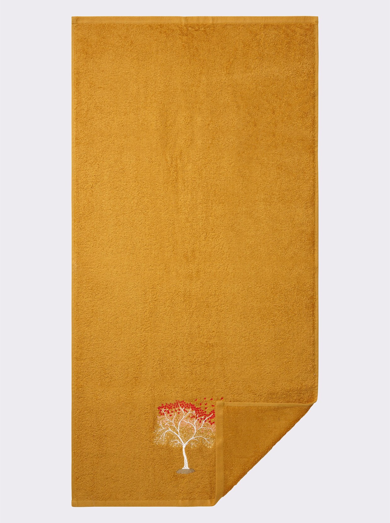 wäschepur Handdoek - oker