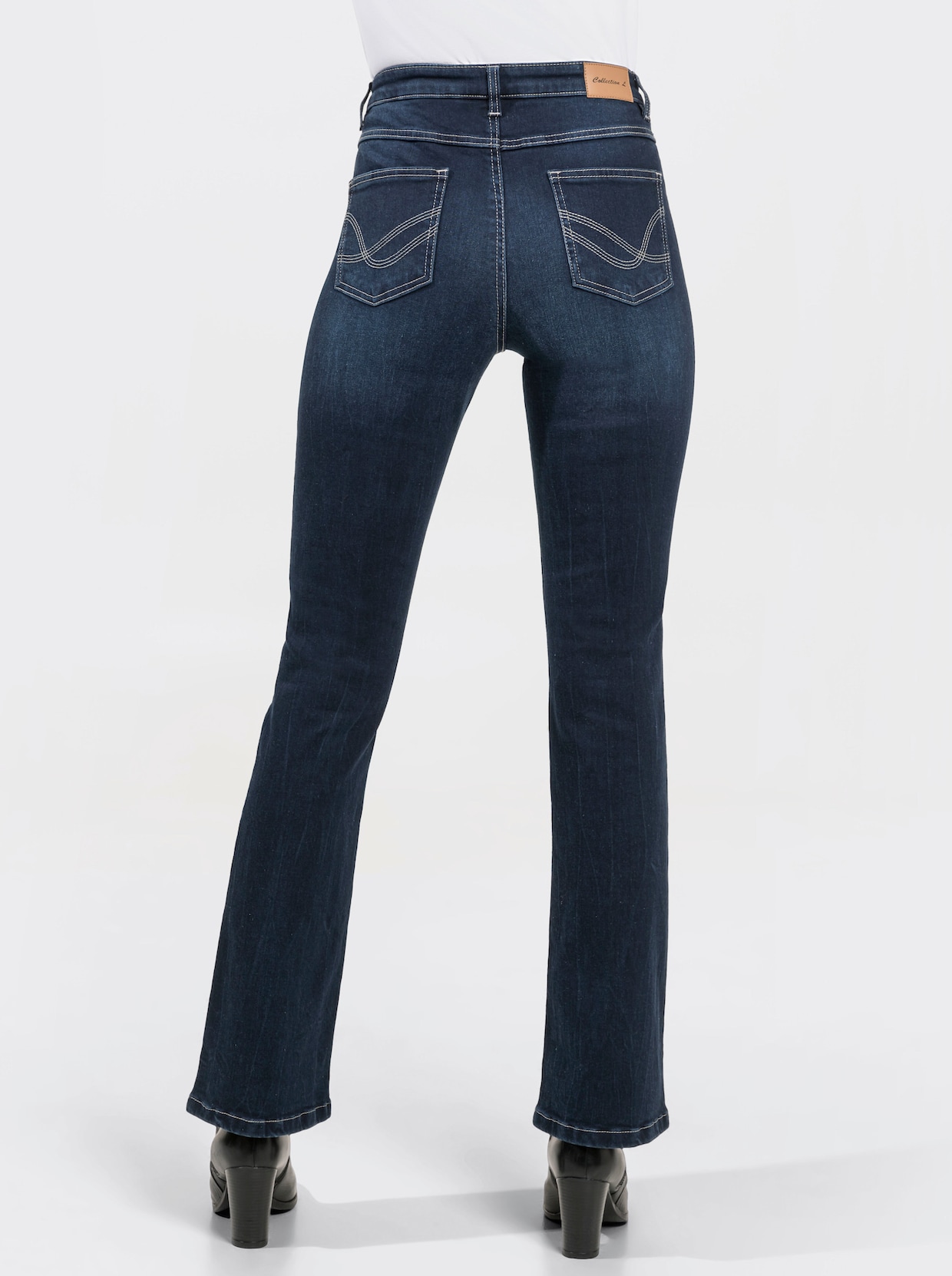Bootcut jeans - dark-blue
