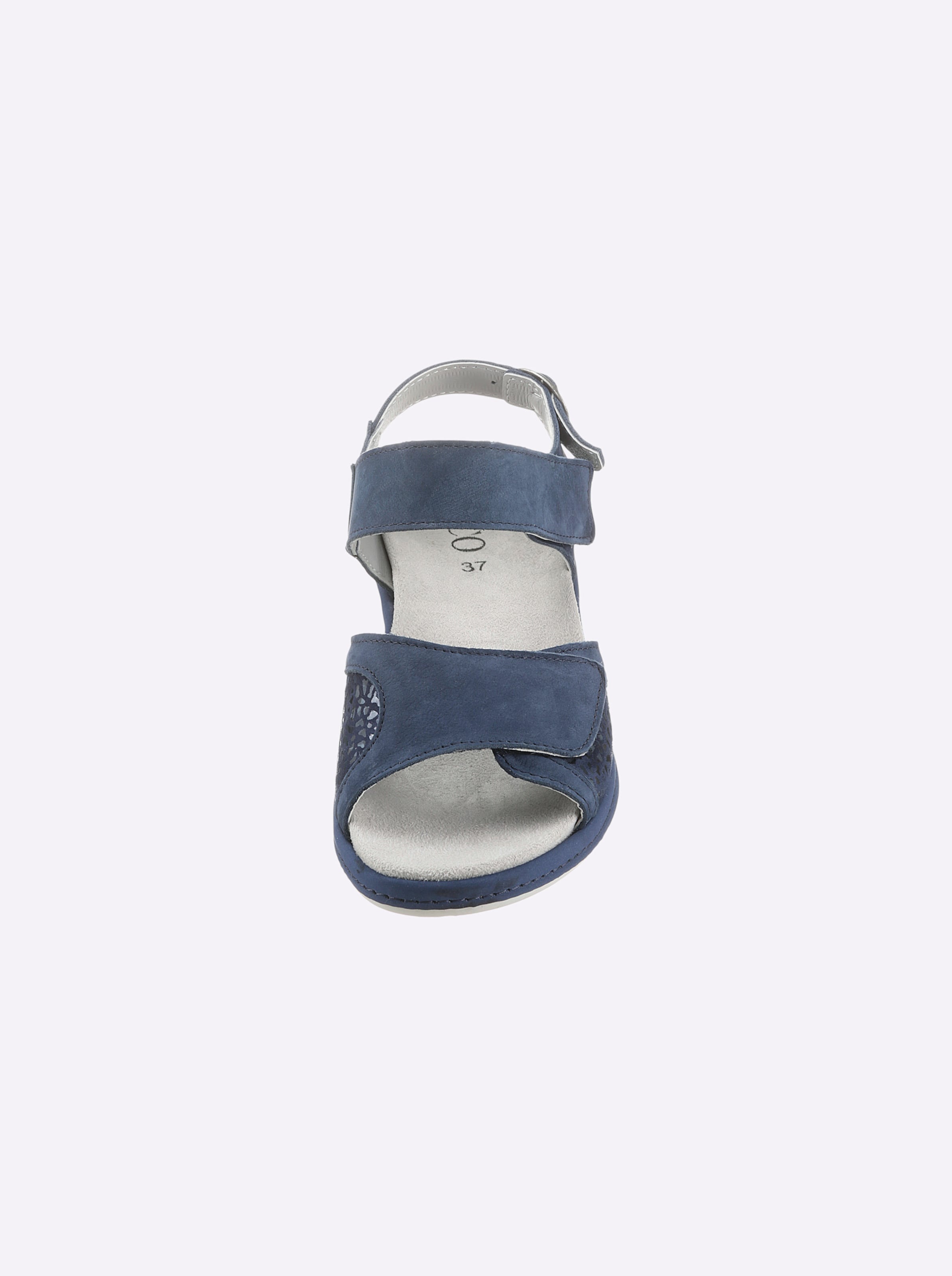 Airsoft/Softair günstig Kaufen-Sandalette in jeansblau von airsoft comfort+. Sandalette in jeansblau von airsoft comfort+ <![CDATA[Verwöhnen Sie Ihre Füße mit der Sandalette von airsoft comfort+ – sehr komfortabel im Vorderfußbereich dank speziellem, seitlichem Stretch-Einsatz. F