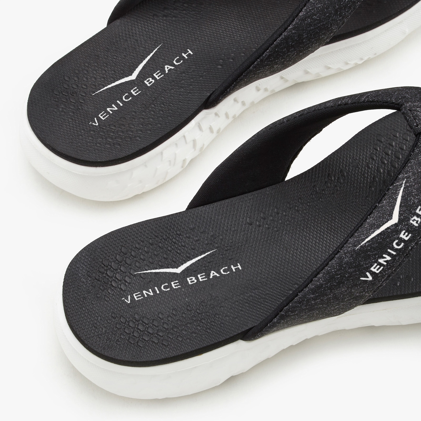 Venice Beach Badslippers - zwart