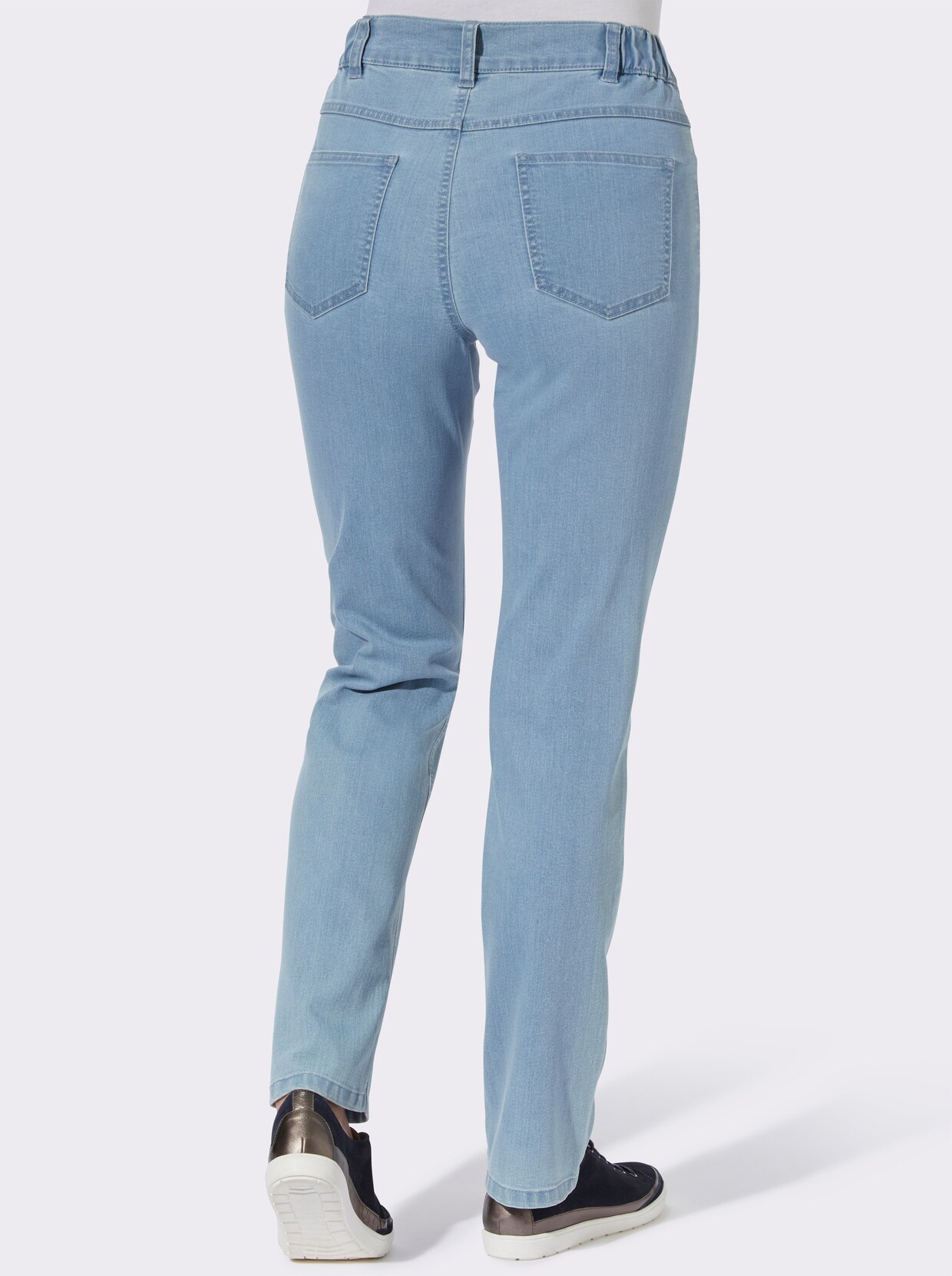 Jeans - blue-bleached