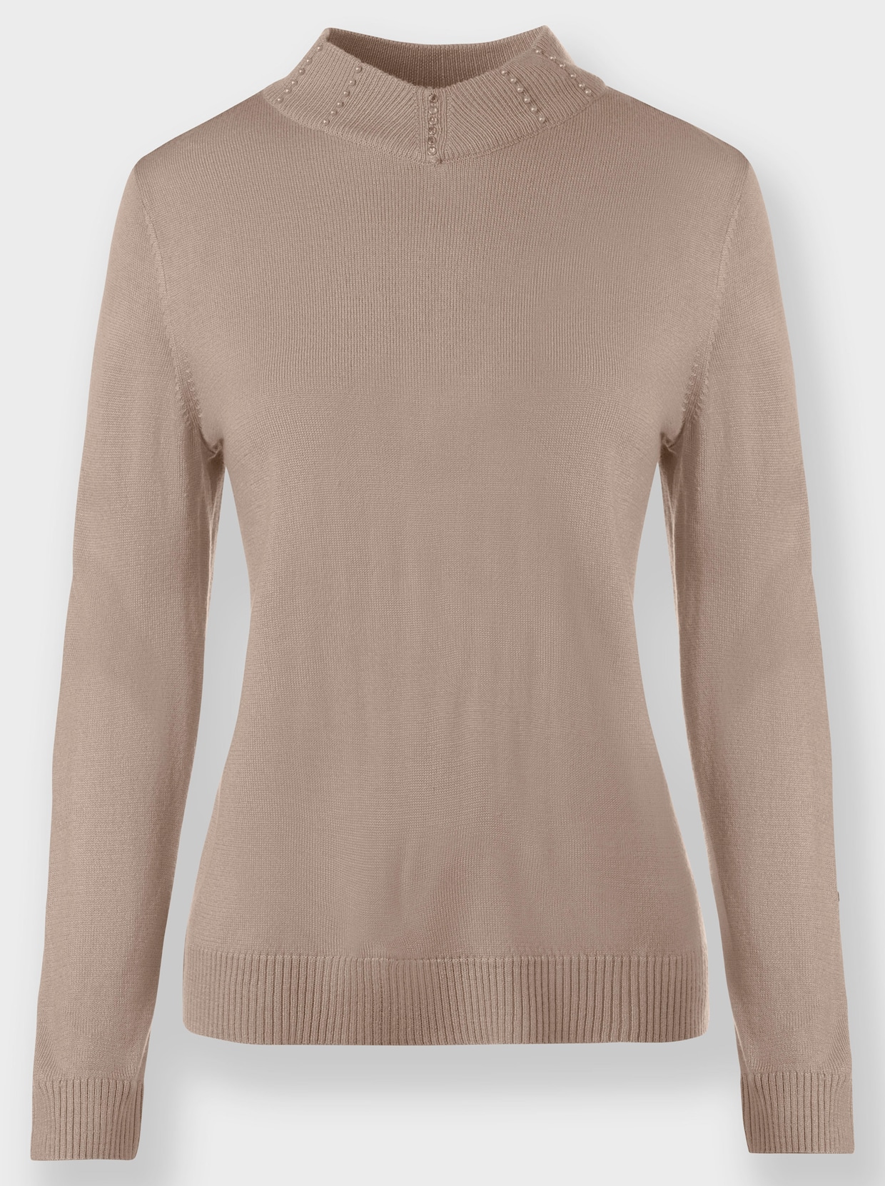 Pullover met lange mouwen - sesam