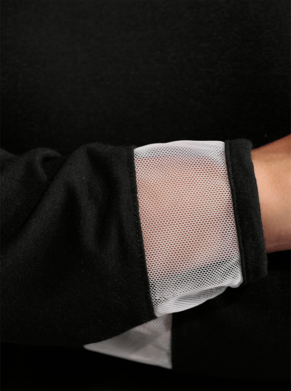wäschepur Modal-Schlafanzug - schwarz-weiß-bedruckt