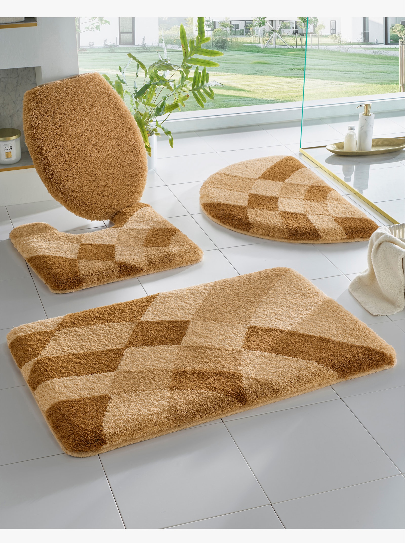 Hagemann Badematte - beige