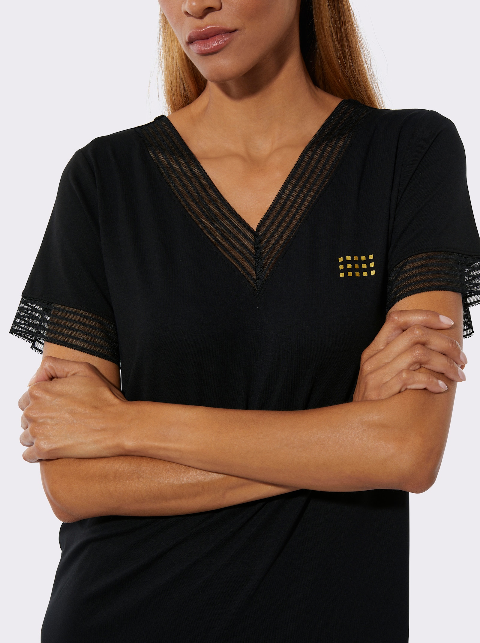 wäschepur Pyjama court - noir