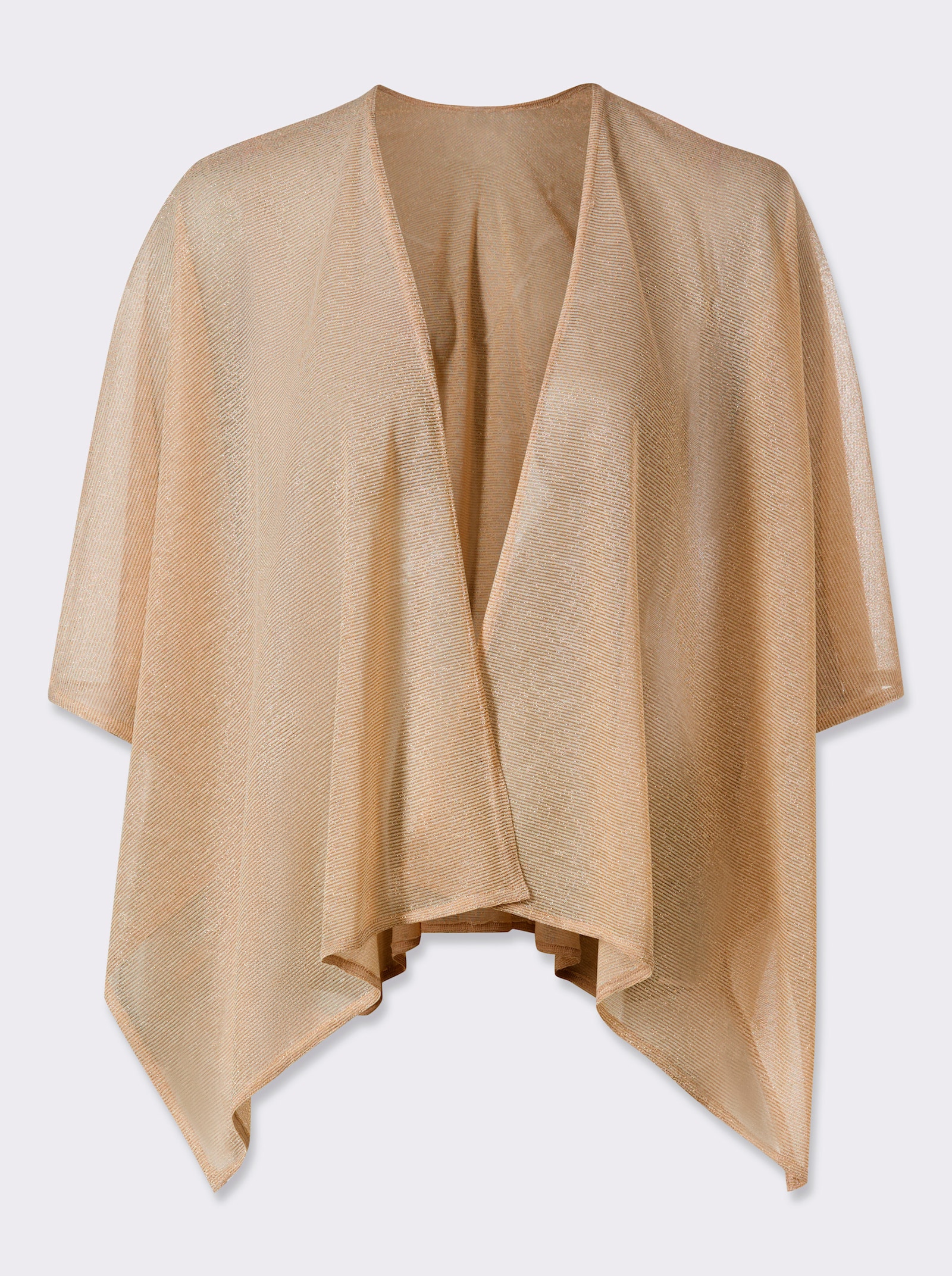 heine Veste légère avec fils brillants - couleur doré