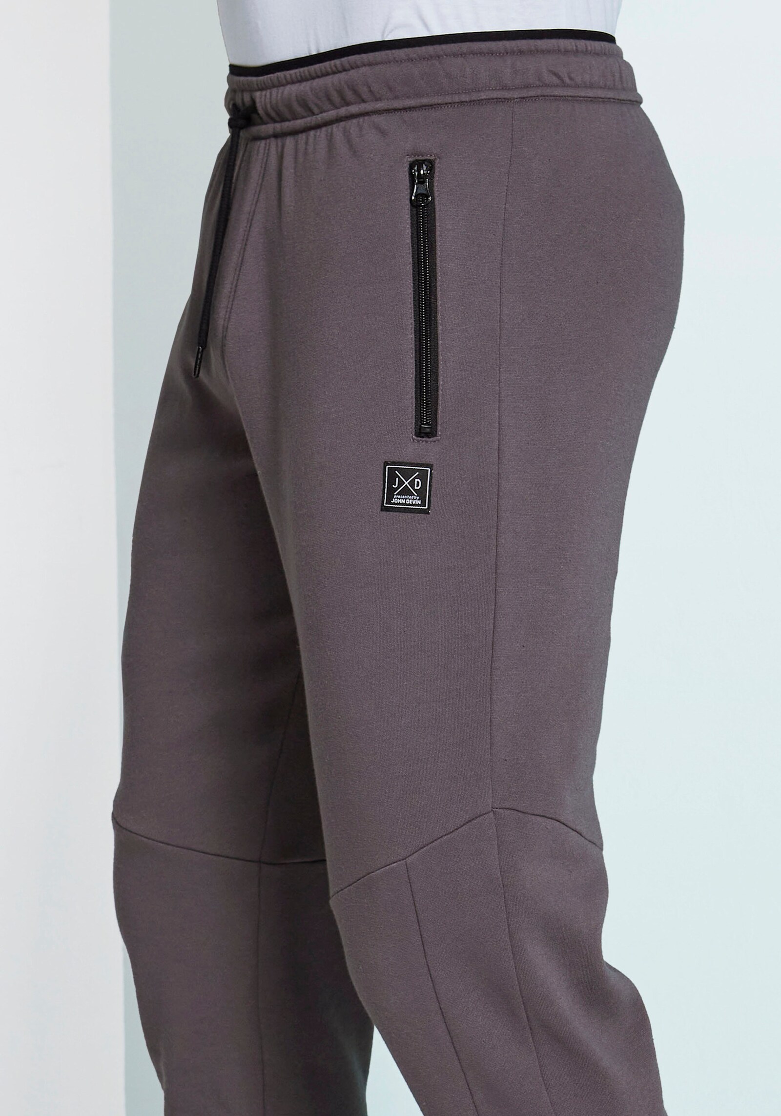 John Devin Sweathose - dunkelgrau
