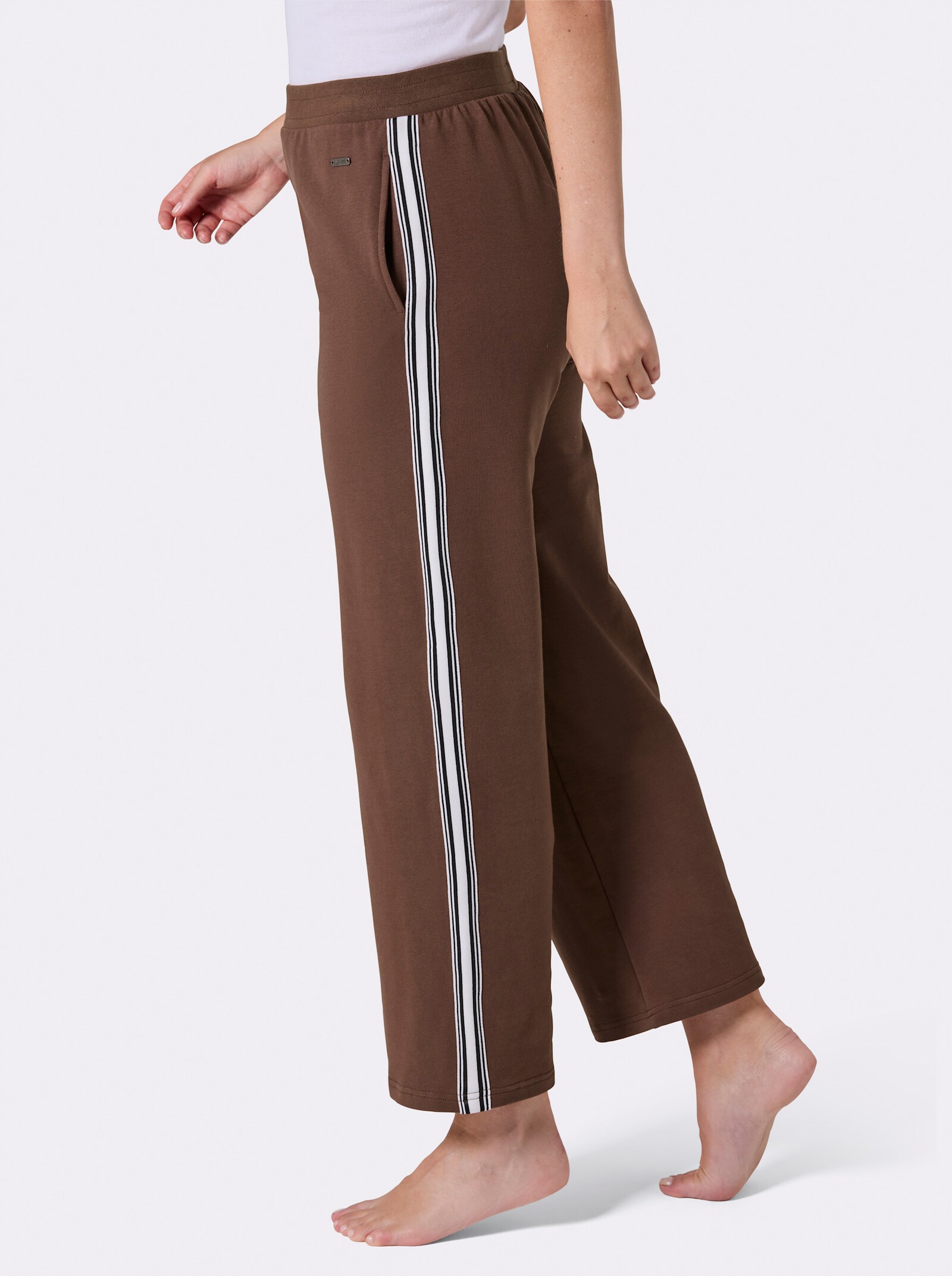 feel good Hose - schoko-ecru