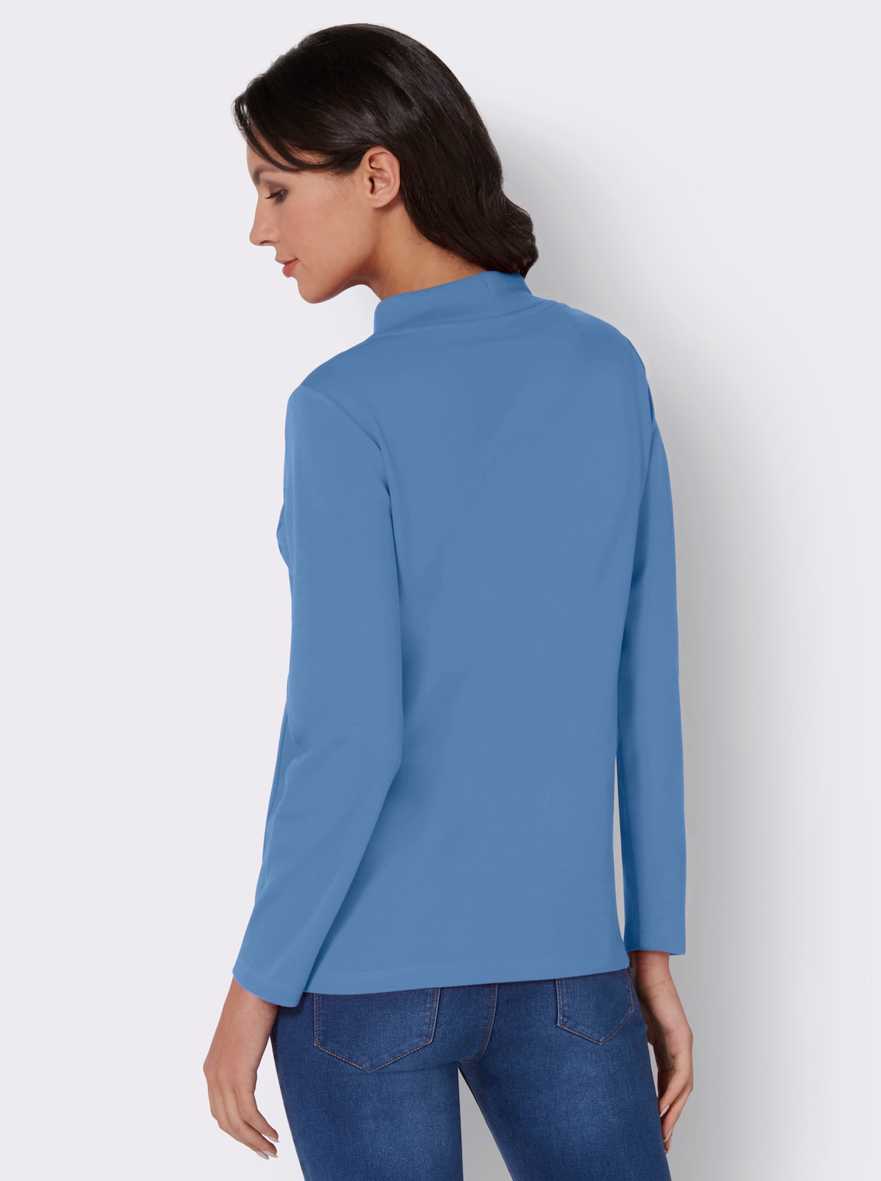 Sweatshirt - mellanblå