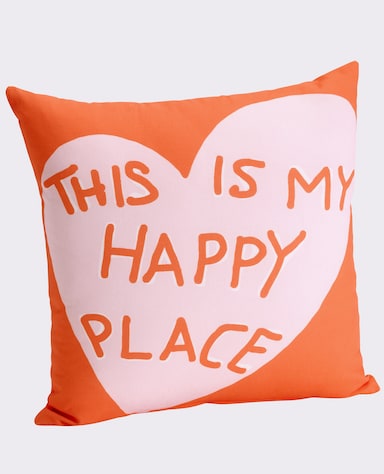 Impressionen Housse de coussin - orange