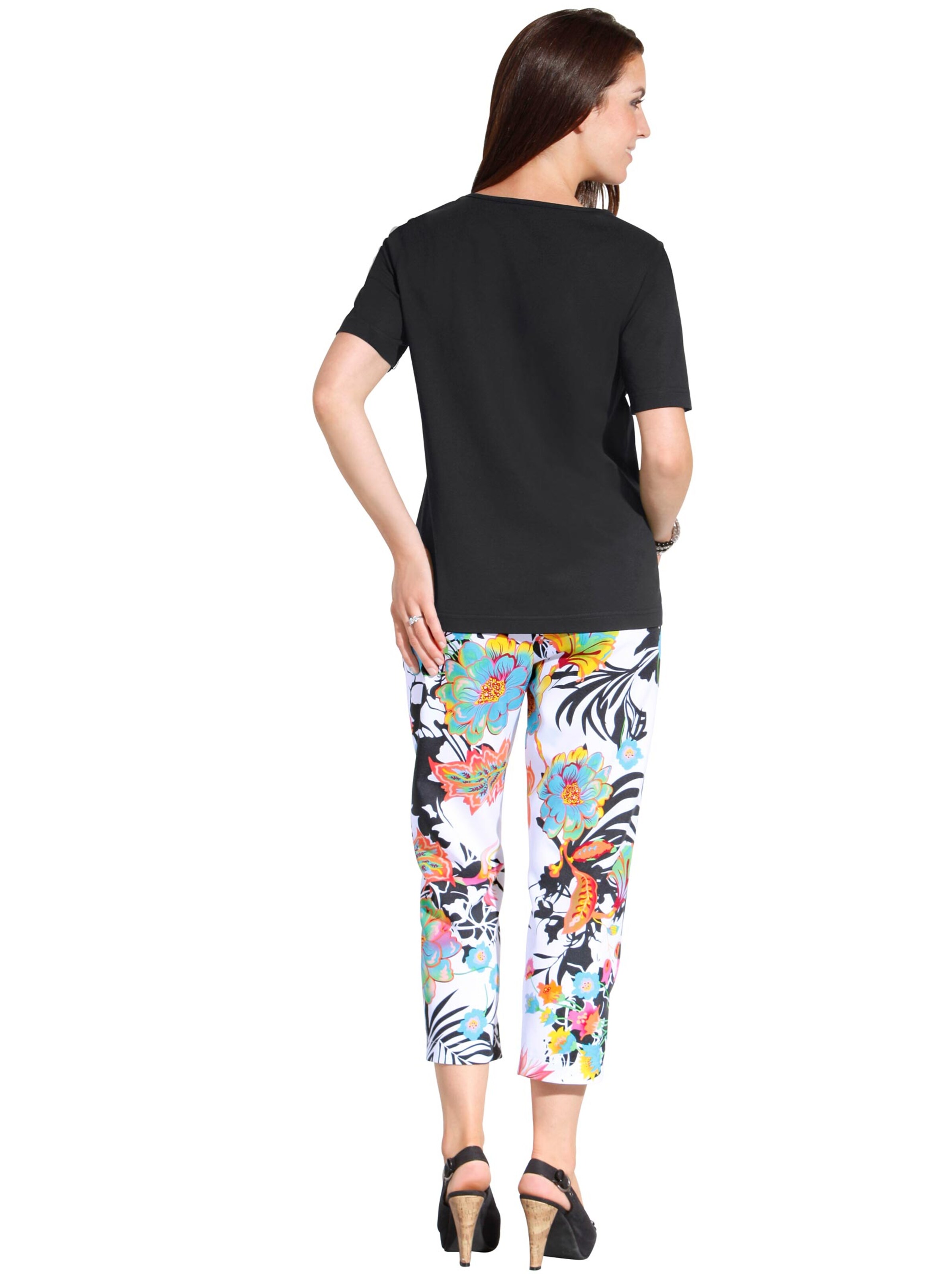 3/4-Hose - bunt-bedruckt