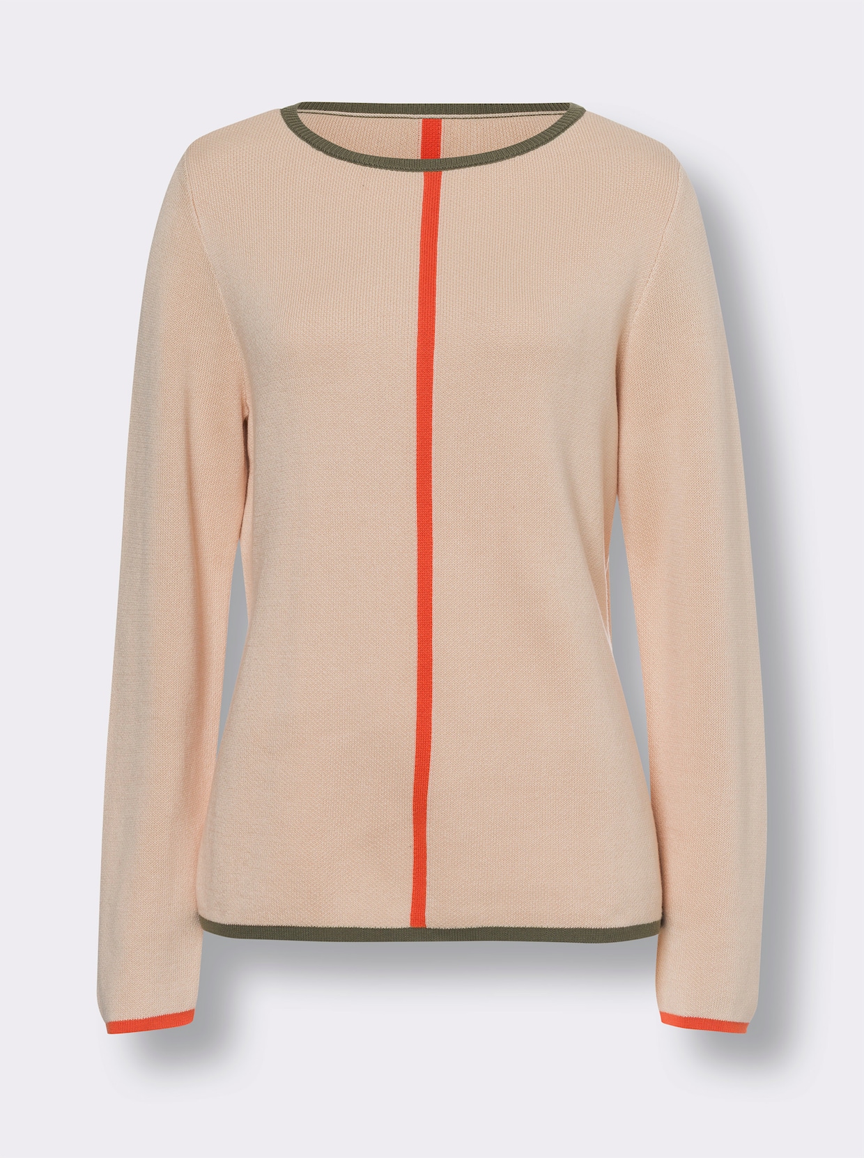 heine Pullover van jacquard - ivoorkleur