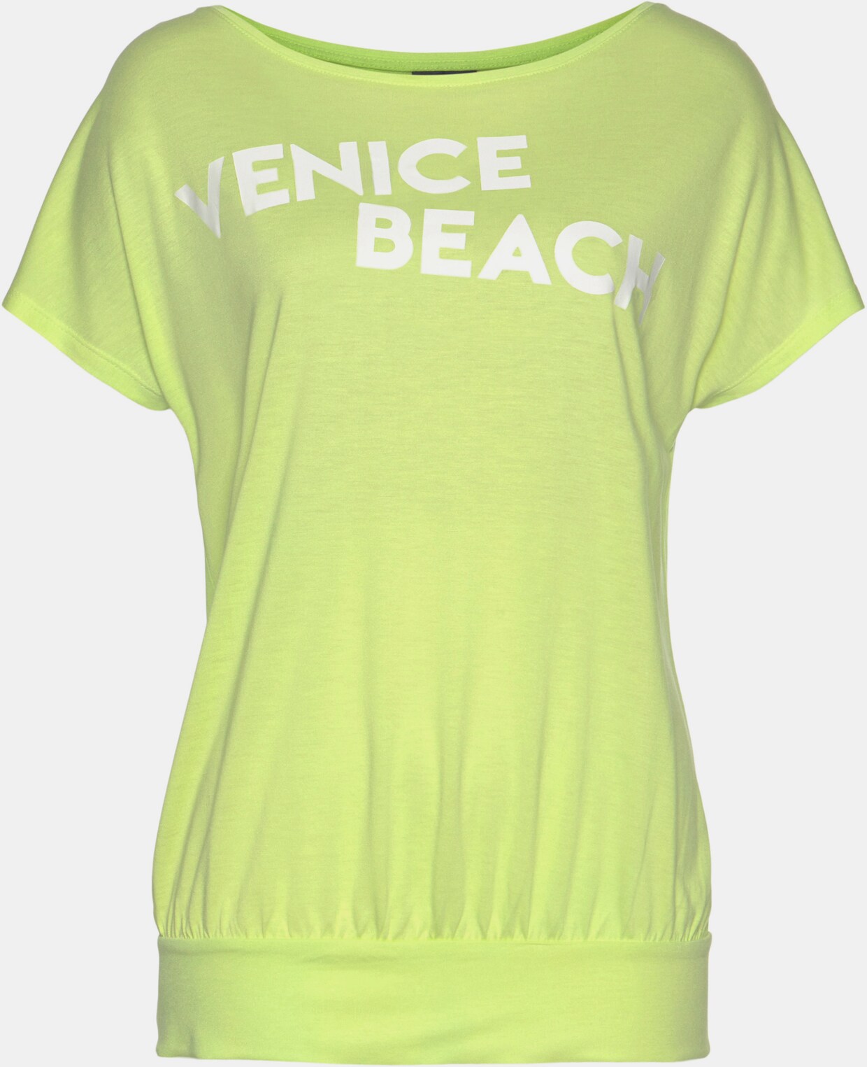 Venice Beach Kurzarmshirt - limone