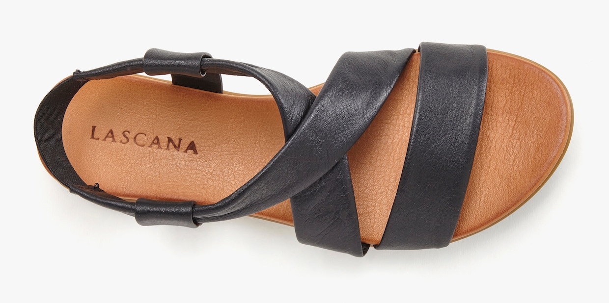 LASCANA Sandalen - zwart