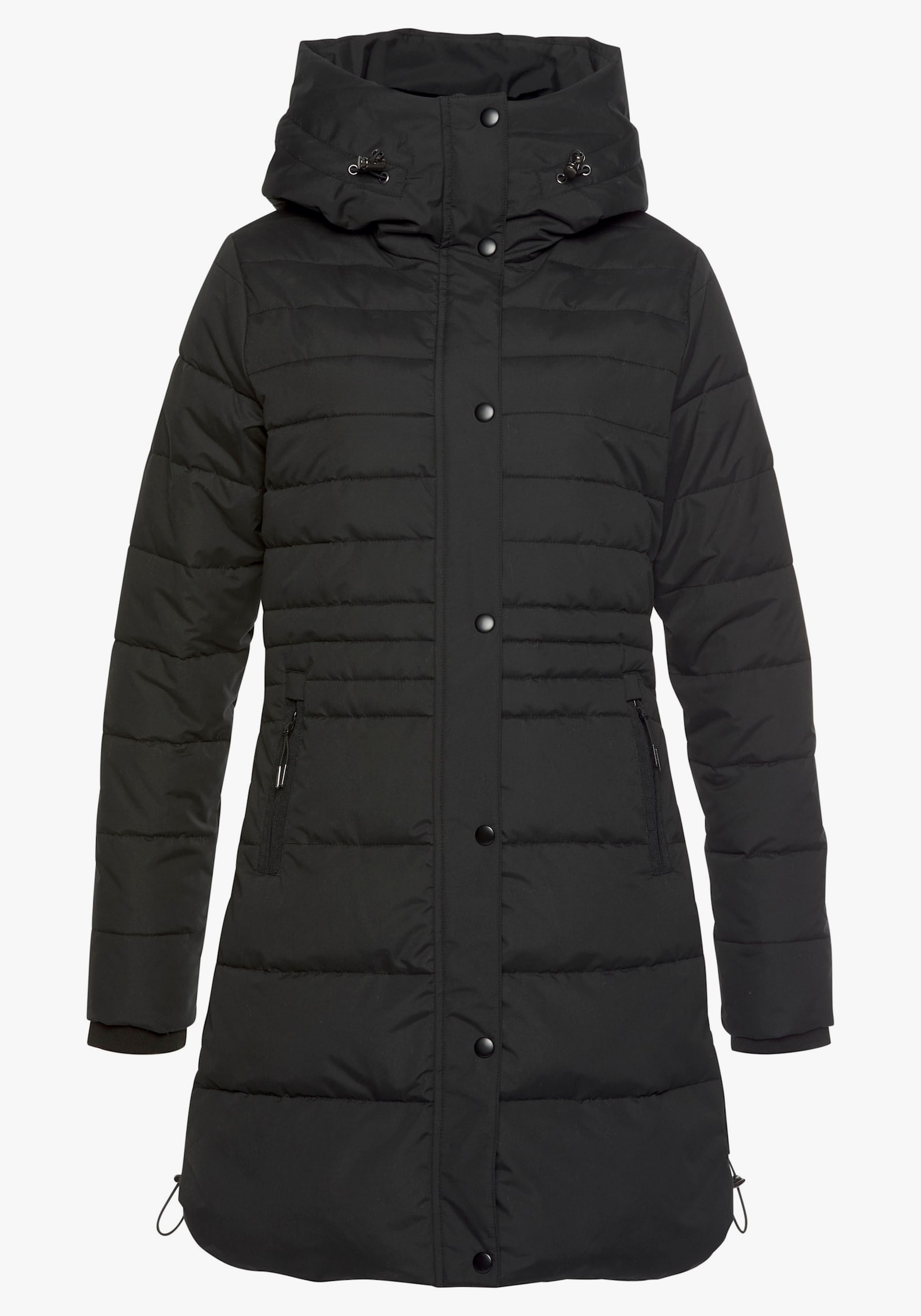 Polarino Wintermantel - schwarz