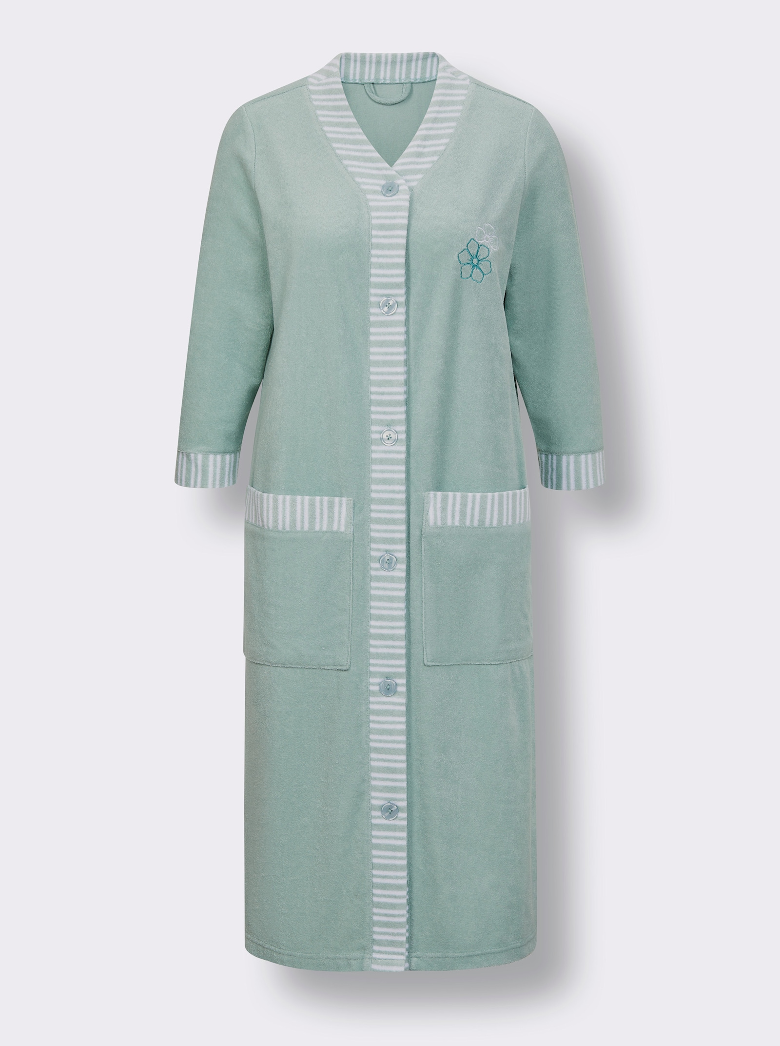 feel good Badjas - kalkmint