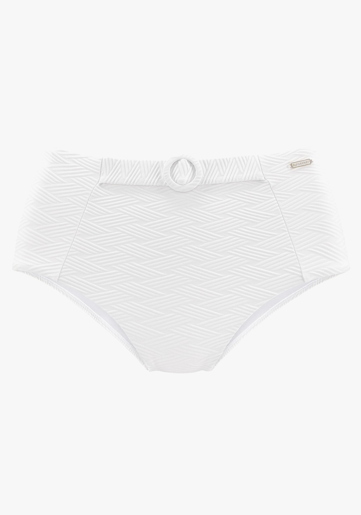 Sunseeker Bas de maillot de bain taille haute - blanc