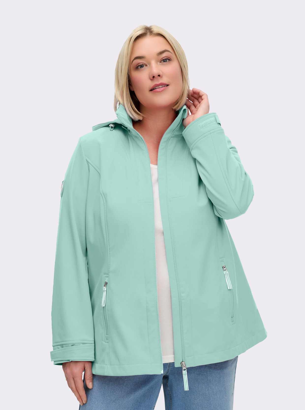 Softshelljacke - mint