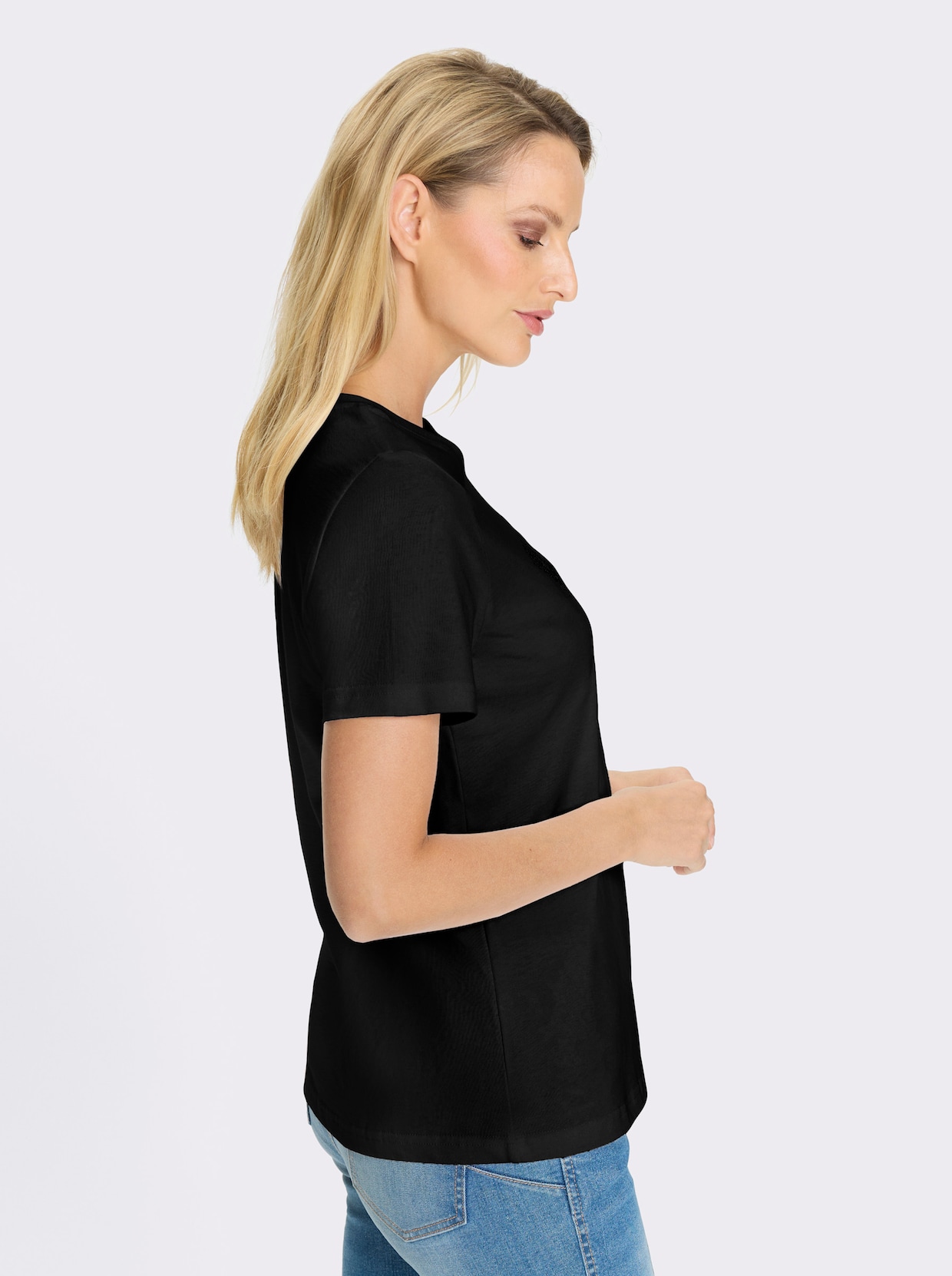 heine T-Shirt - schwarz