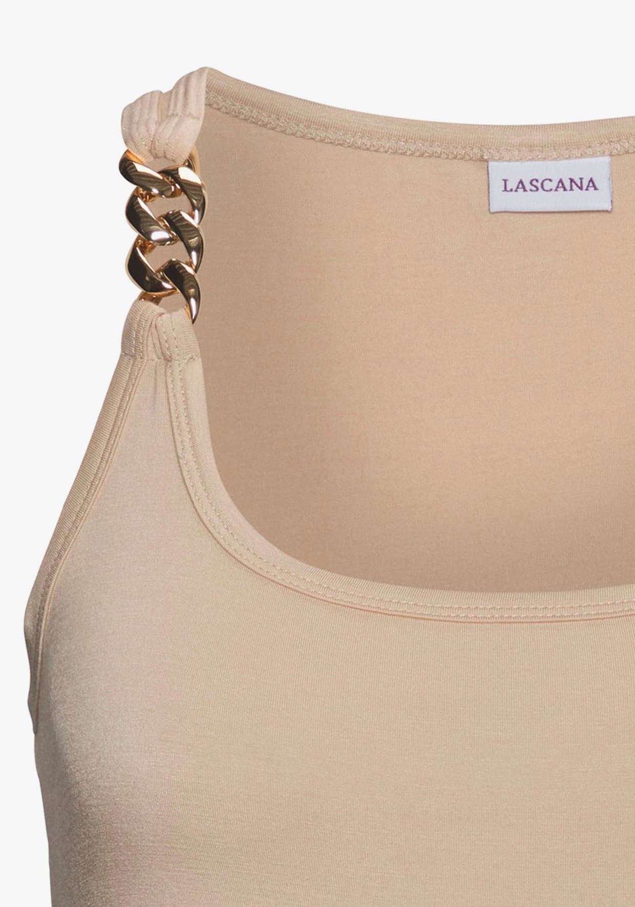 LASCANA Tanktop - beige