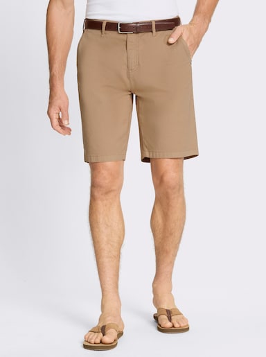 Marco Donati Bermudas aus Twill-Qualität - camel