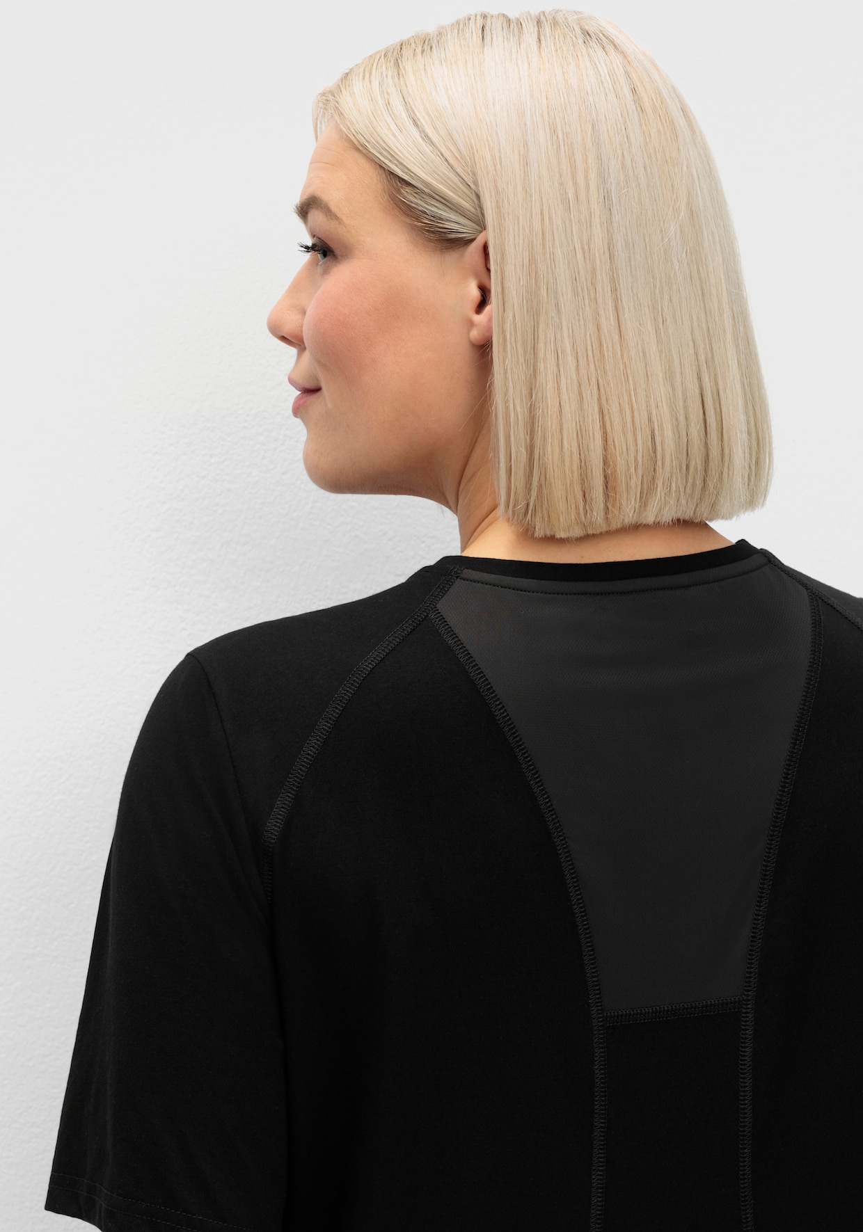 sheego Functioneel shirt - zwart