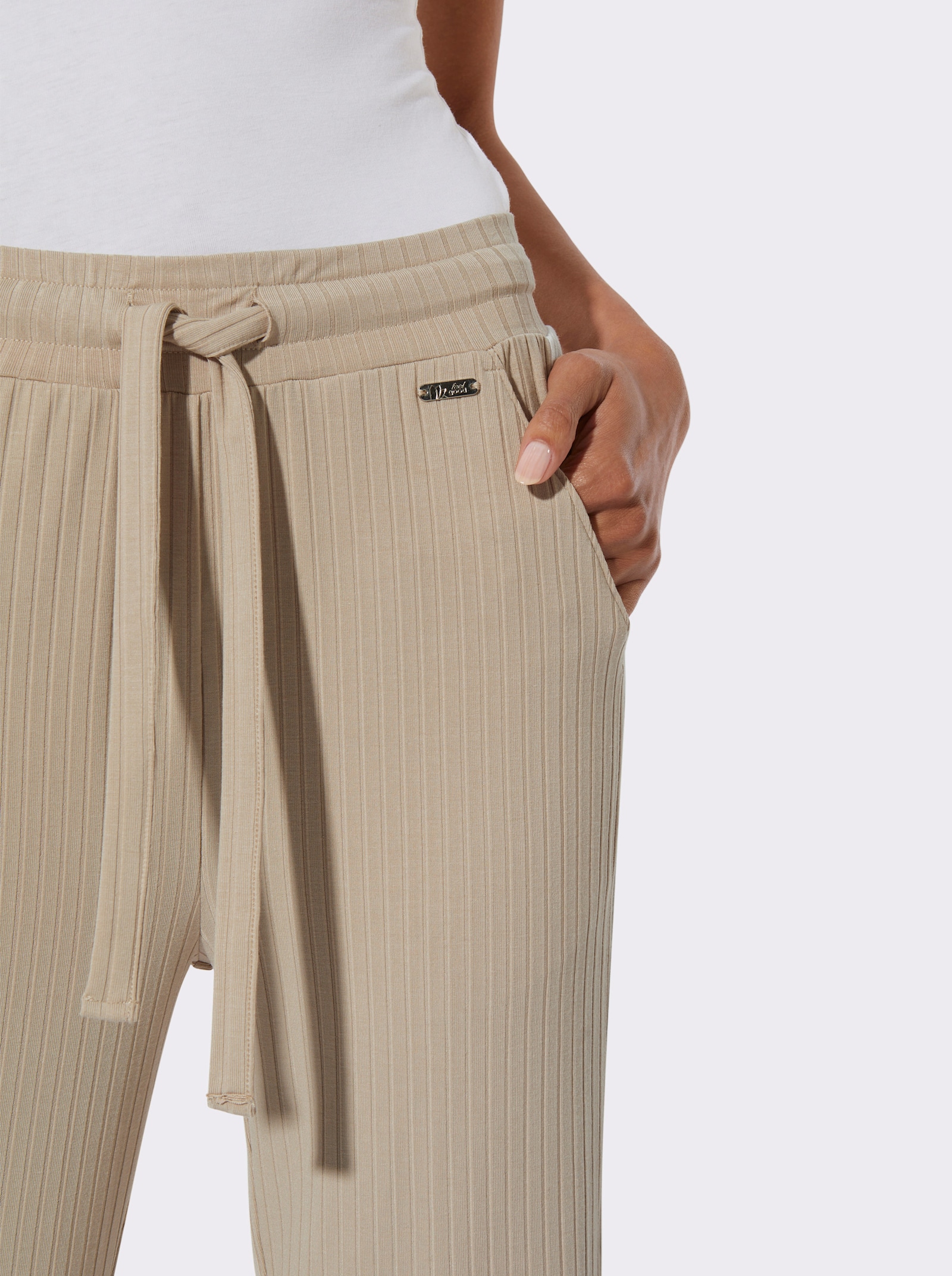 feel good Broek - beige/ecru