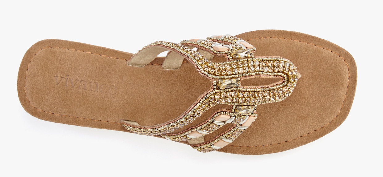 Vivance Tongs - coloris chamois