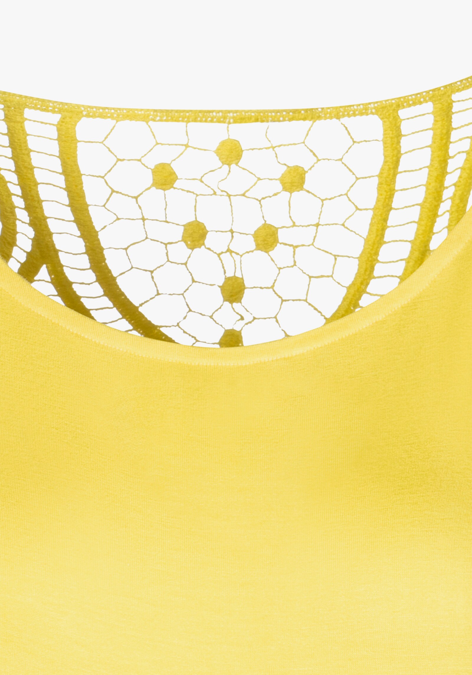 Vivance Kurzarmshirt - gelb