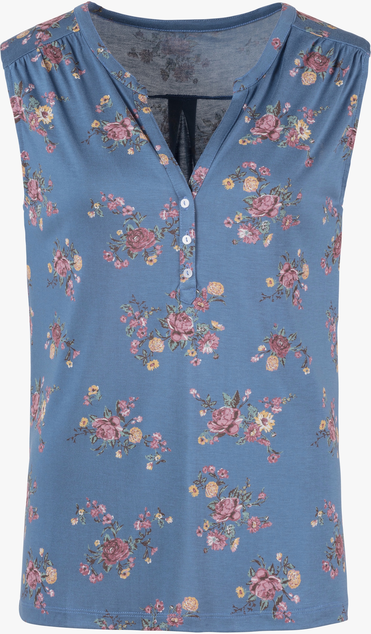 LASCANA Shirttop - blauw