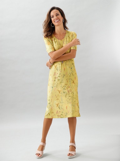 Robe en jersey - citron-imprimé