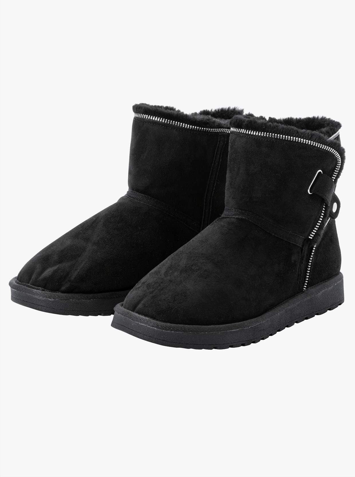 sheego Stiefelette - schwarz