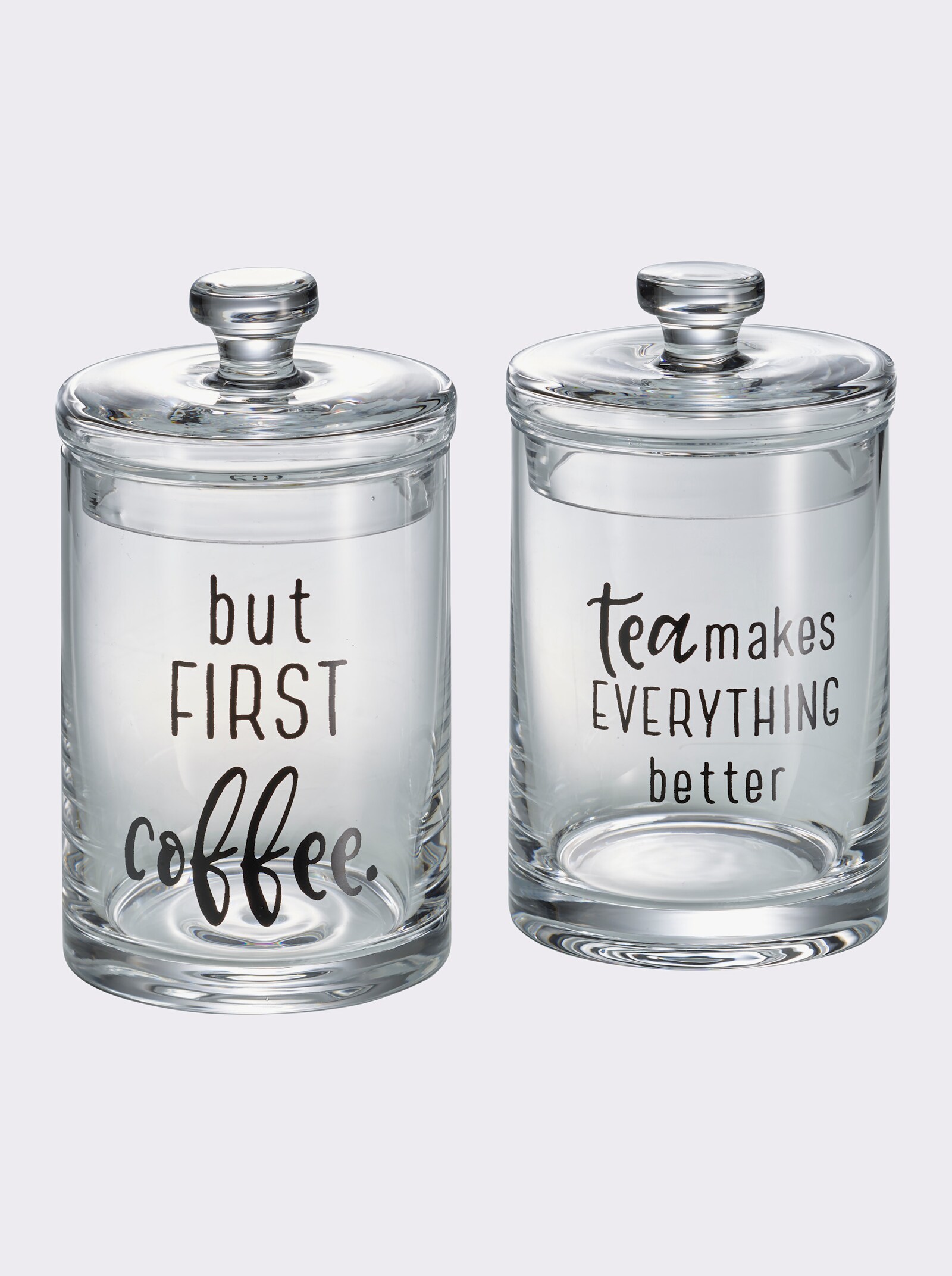 Impressionen Aufbewahrungsglas - transparent