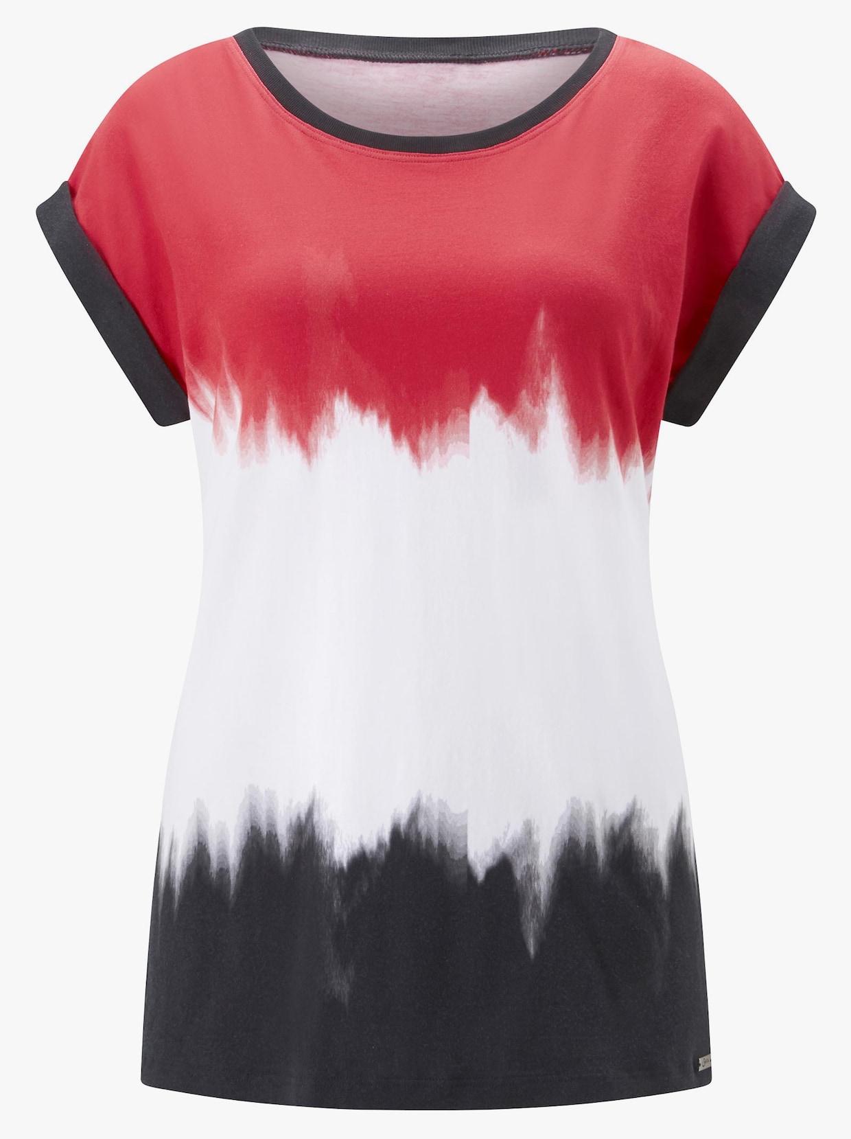 Cybele Shirt - rot-weiß-schwarz