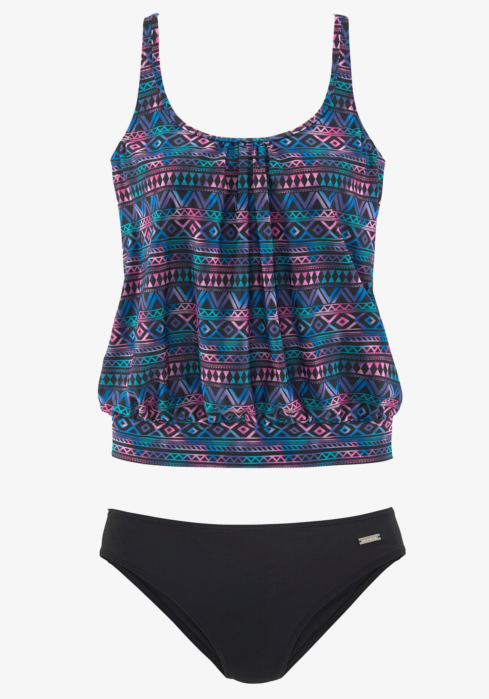 LASCANA Oversize-Tankini - bedruckt