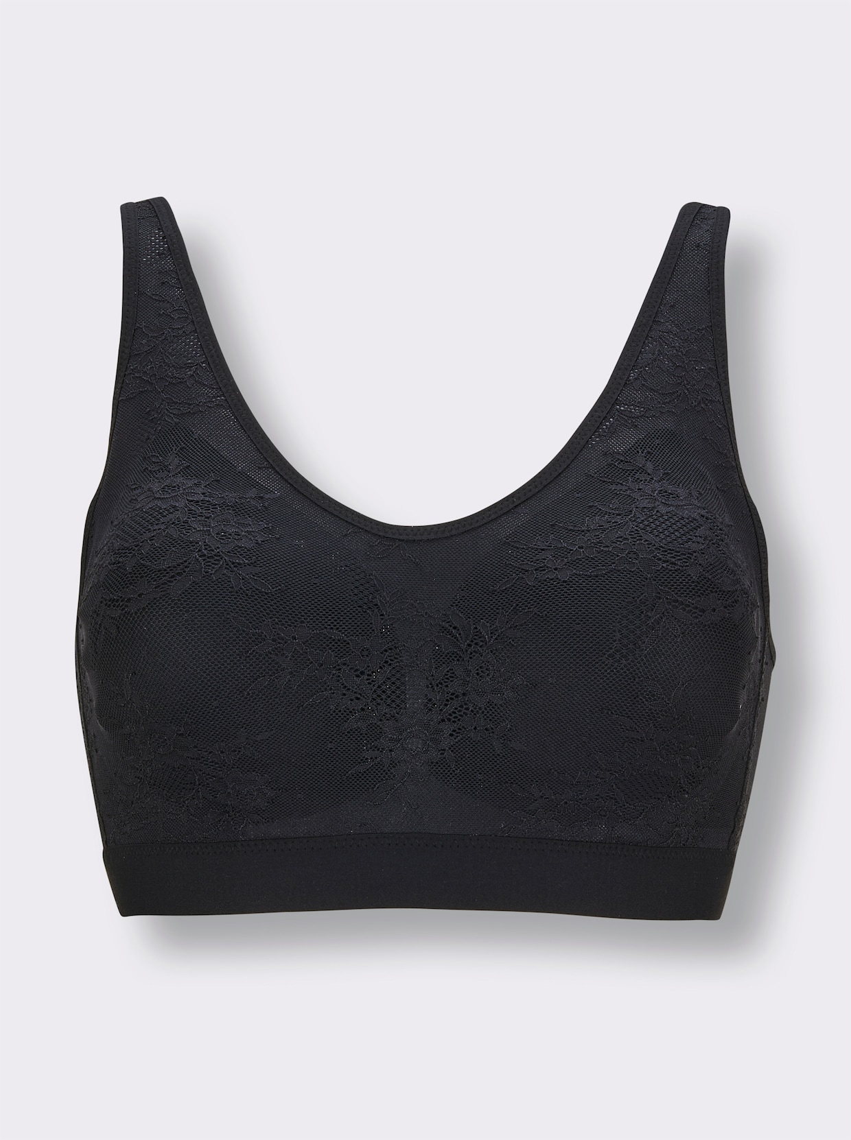 Anita BH ohne Bügel - schwarz