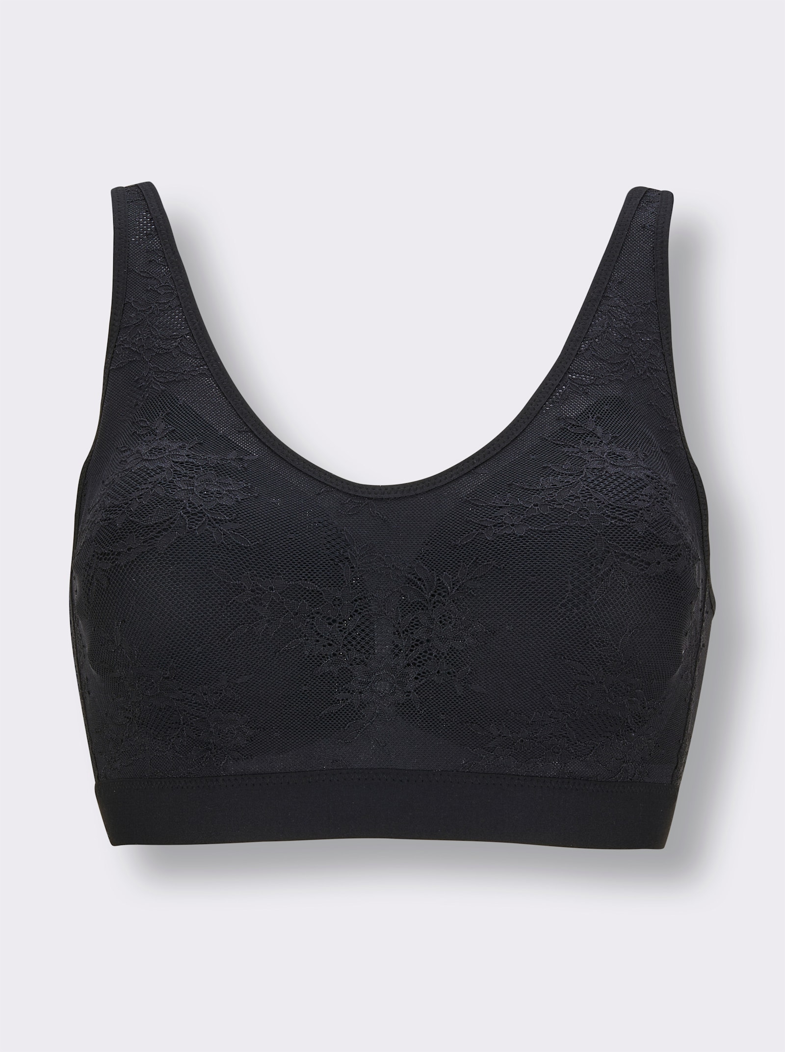 Anita BH ohne Bügel - schwarz