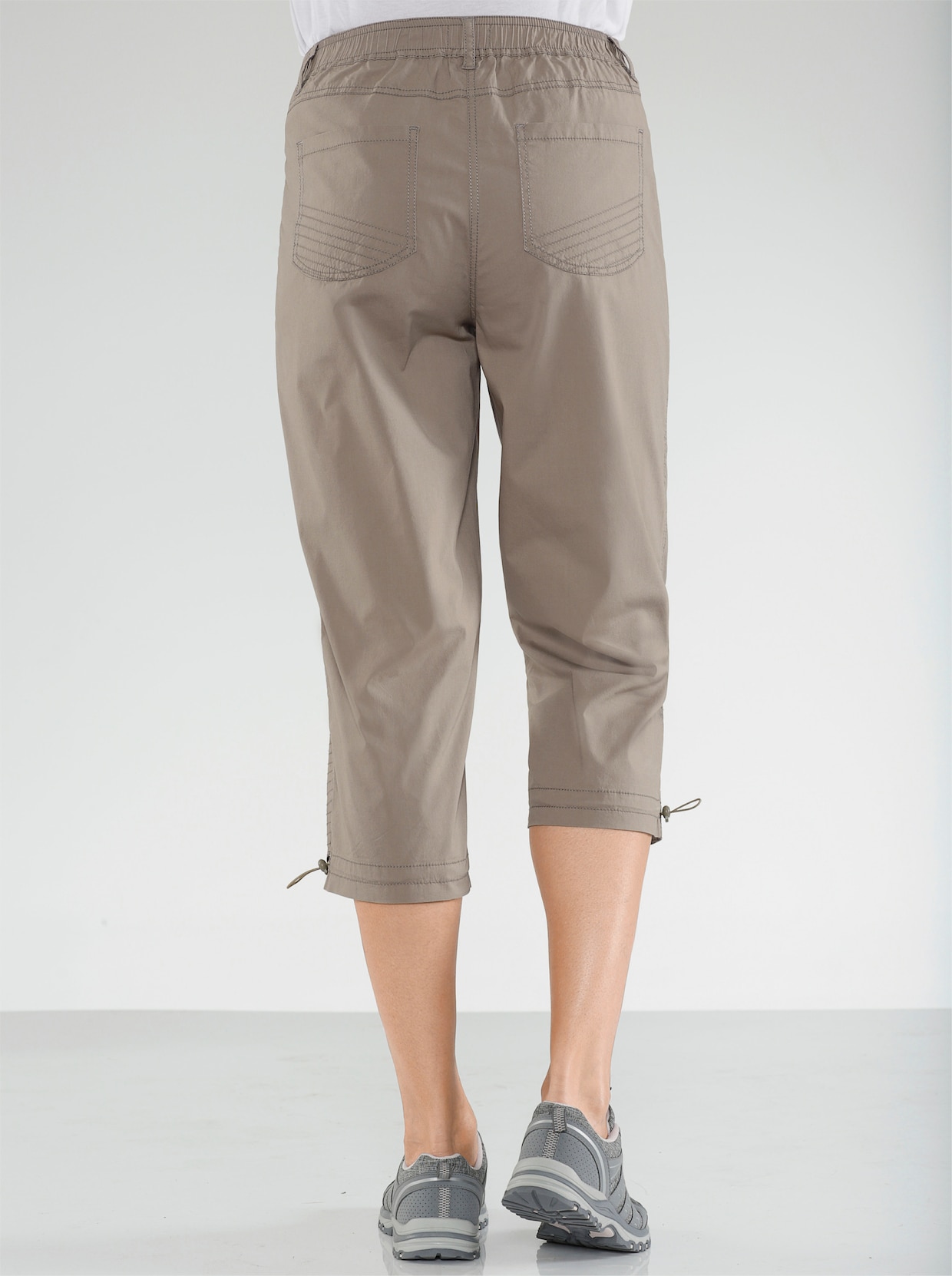 Caprihose - taupe