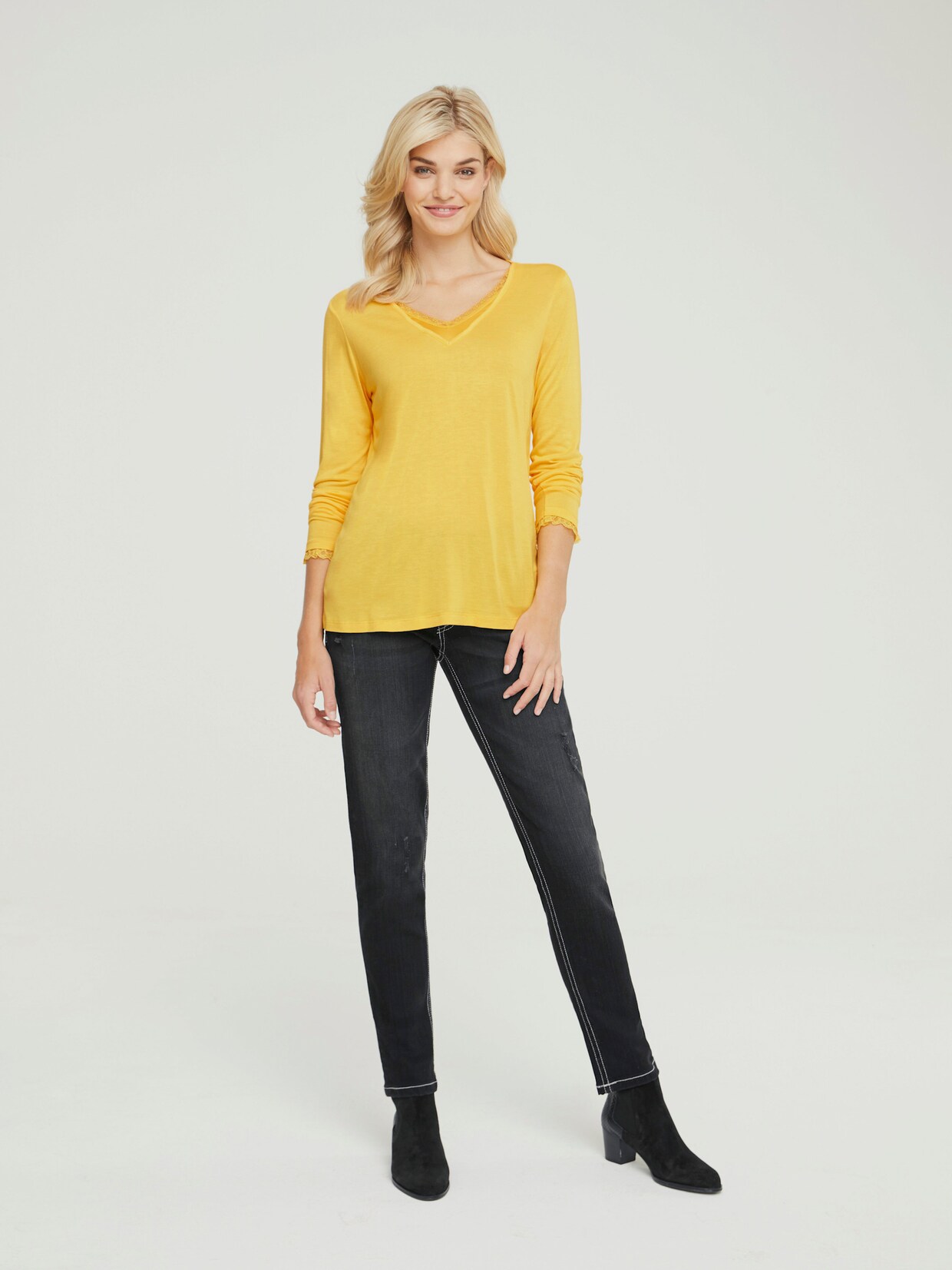 heine Shirt - goldgelb