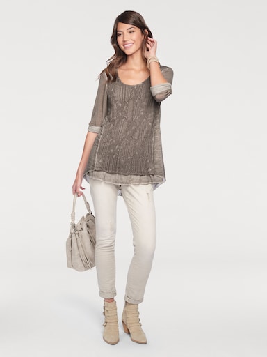 heine Pullover - taupe