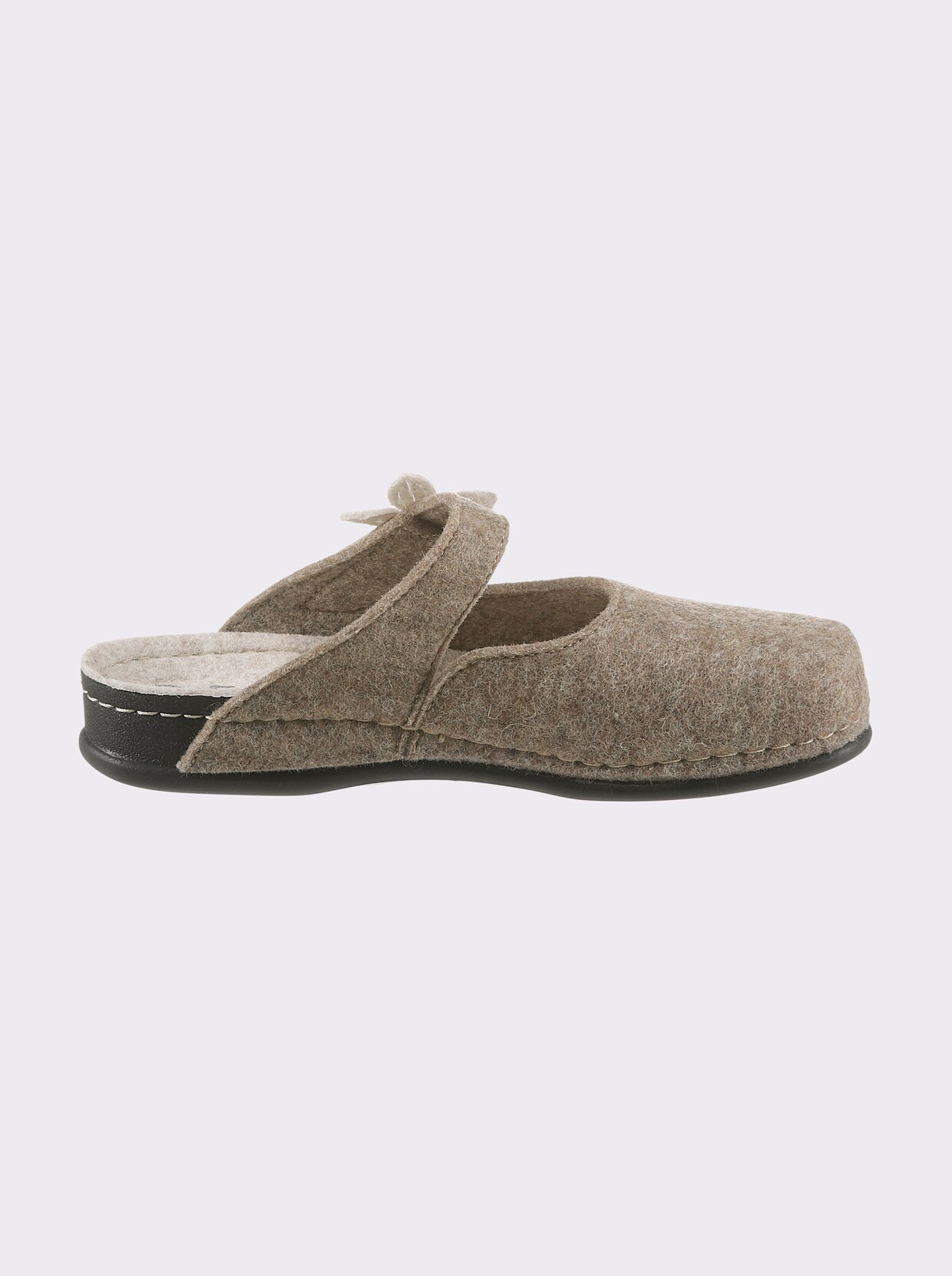 Dr. Feet Pantoffels - beige gemêleerd